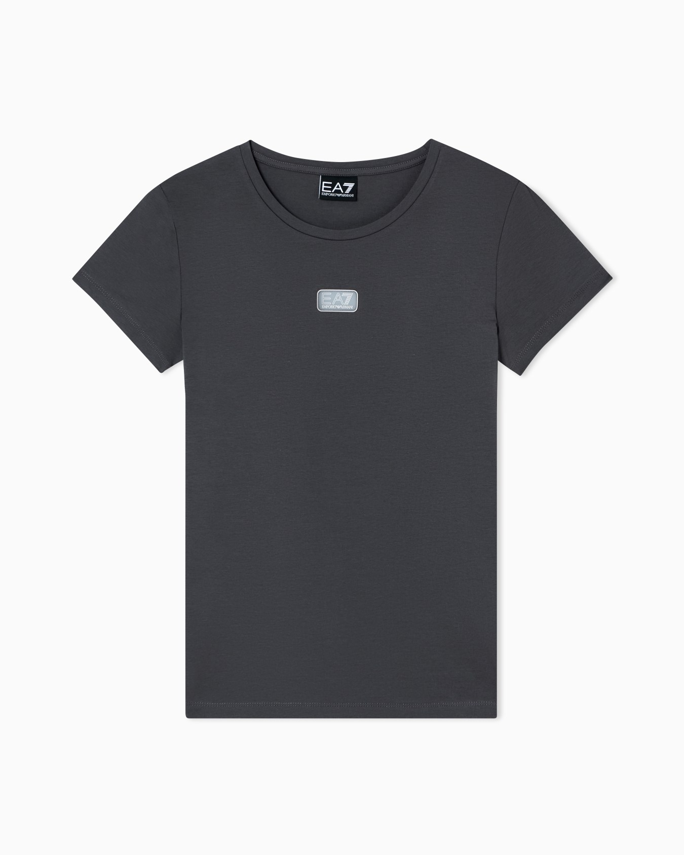 Logo Series stretch jersey T-shirt Slide 0