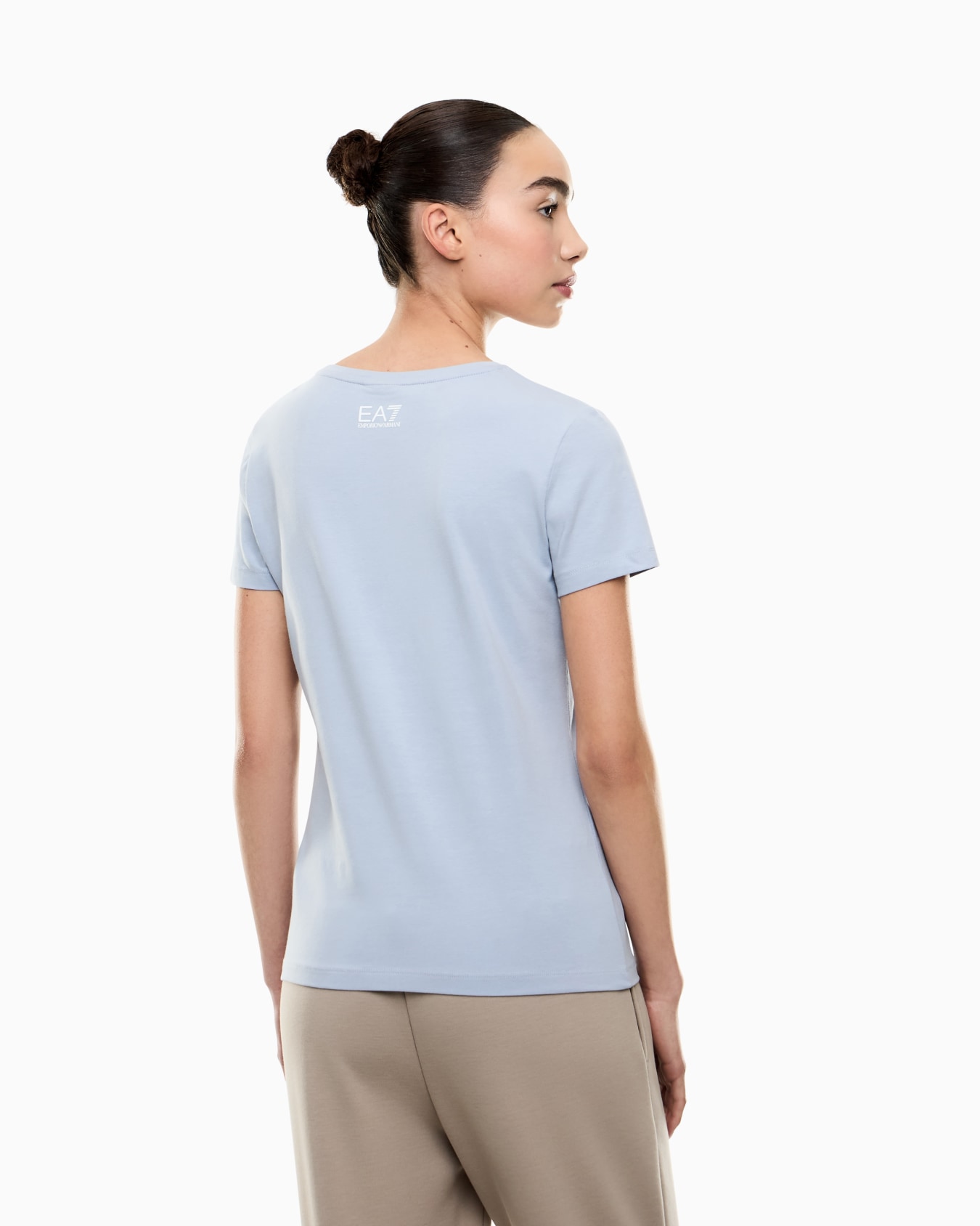 Logo Series stretch jersey T-shirt Slide 2