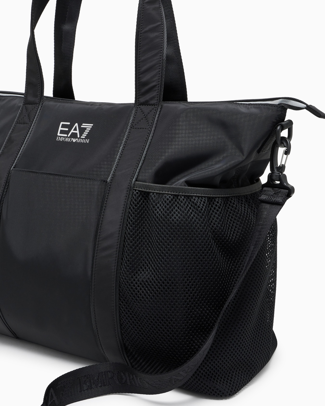 Quilted effect polyester shopping bag スライドする 4