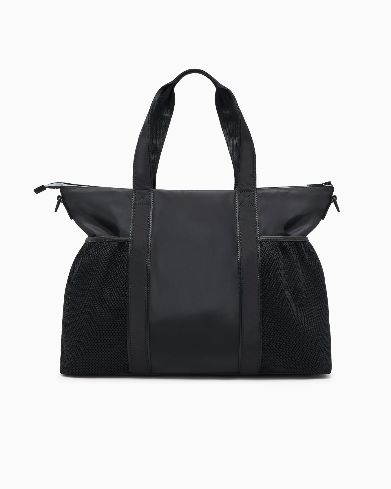 Quilted effect polyester shopping bag スライドする 2