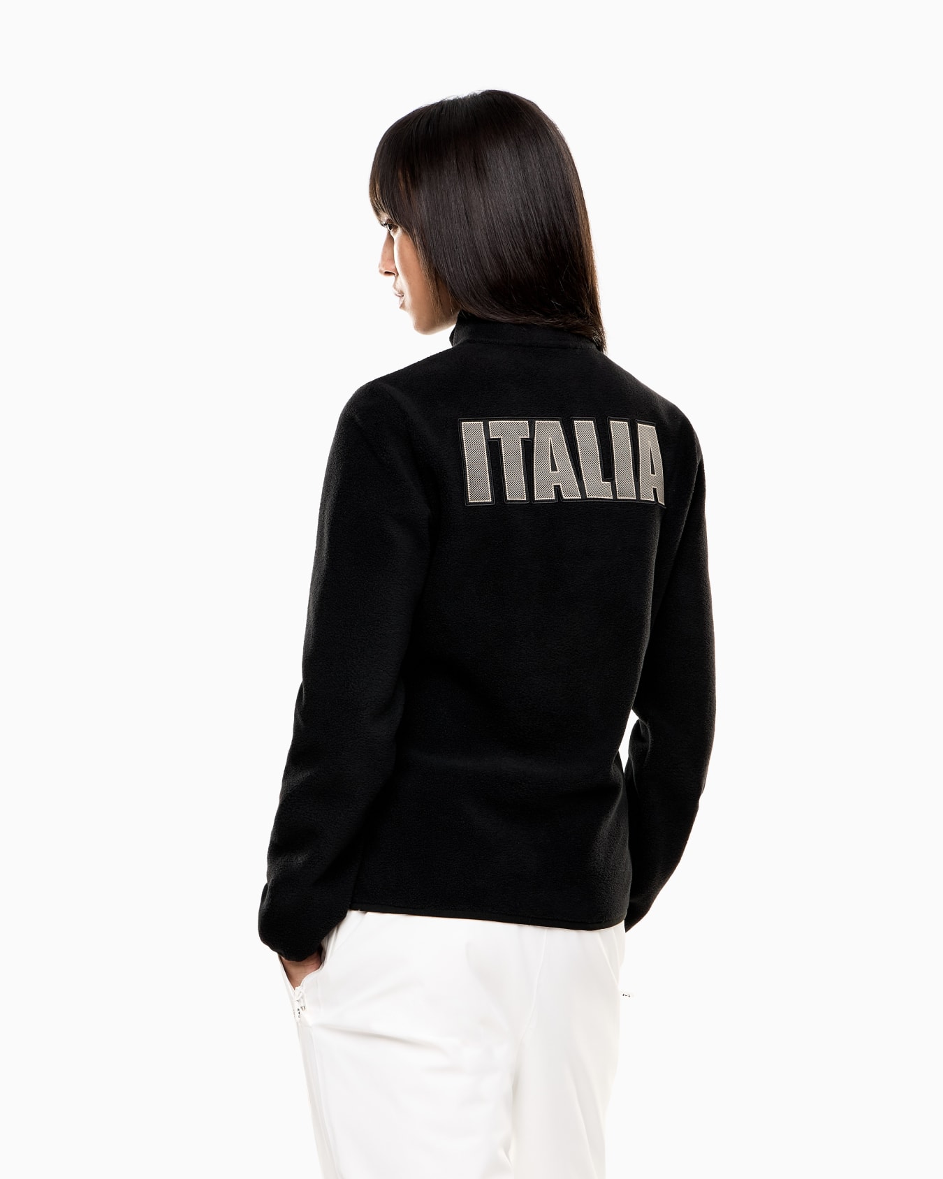 Italia Team Pile tecnico da sci in polar fleece Slide 2