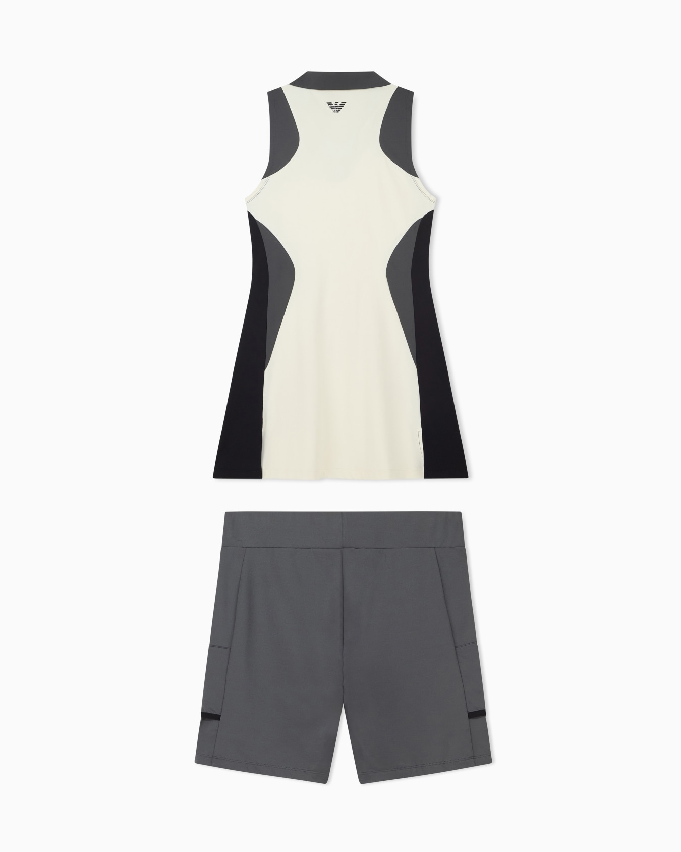 Polo pique dress Tennis Pro slim fit stretch jersey Slide 1