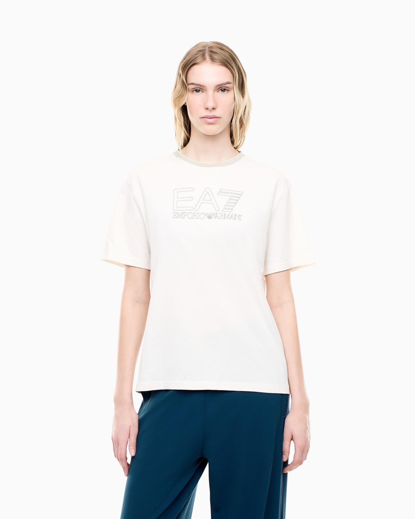 Oversized T-shirt Sporting Club in cotton jersey Slide 3