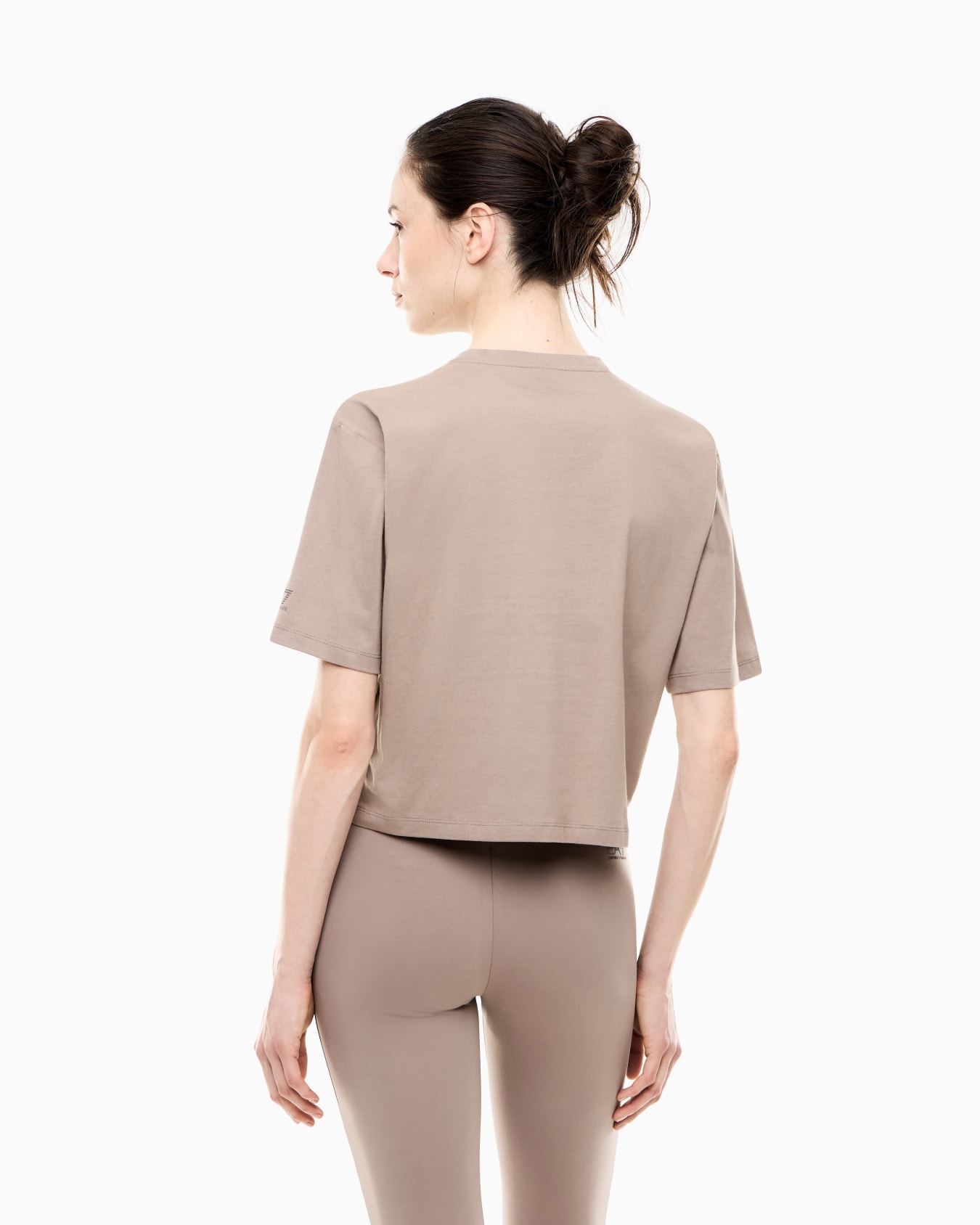 Oversized boxy t-shirt Vigor Fullness in cotton jersey Slide 5