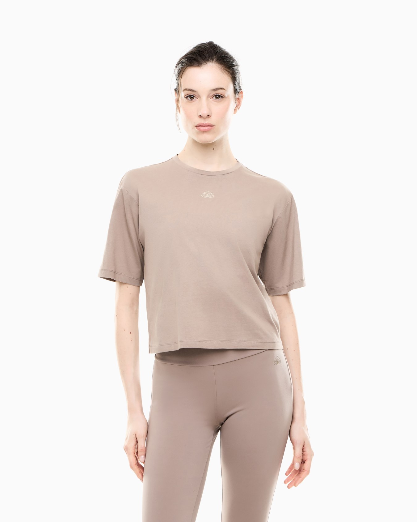 Oversized boxy t-shirt Vigor Fullness in cotton jersey Slide 3