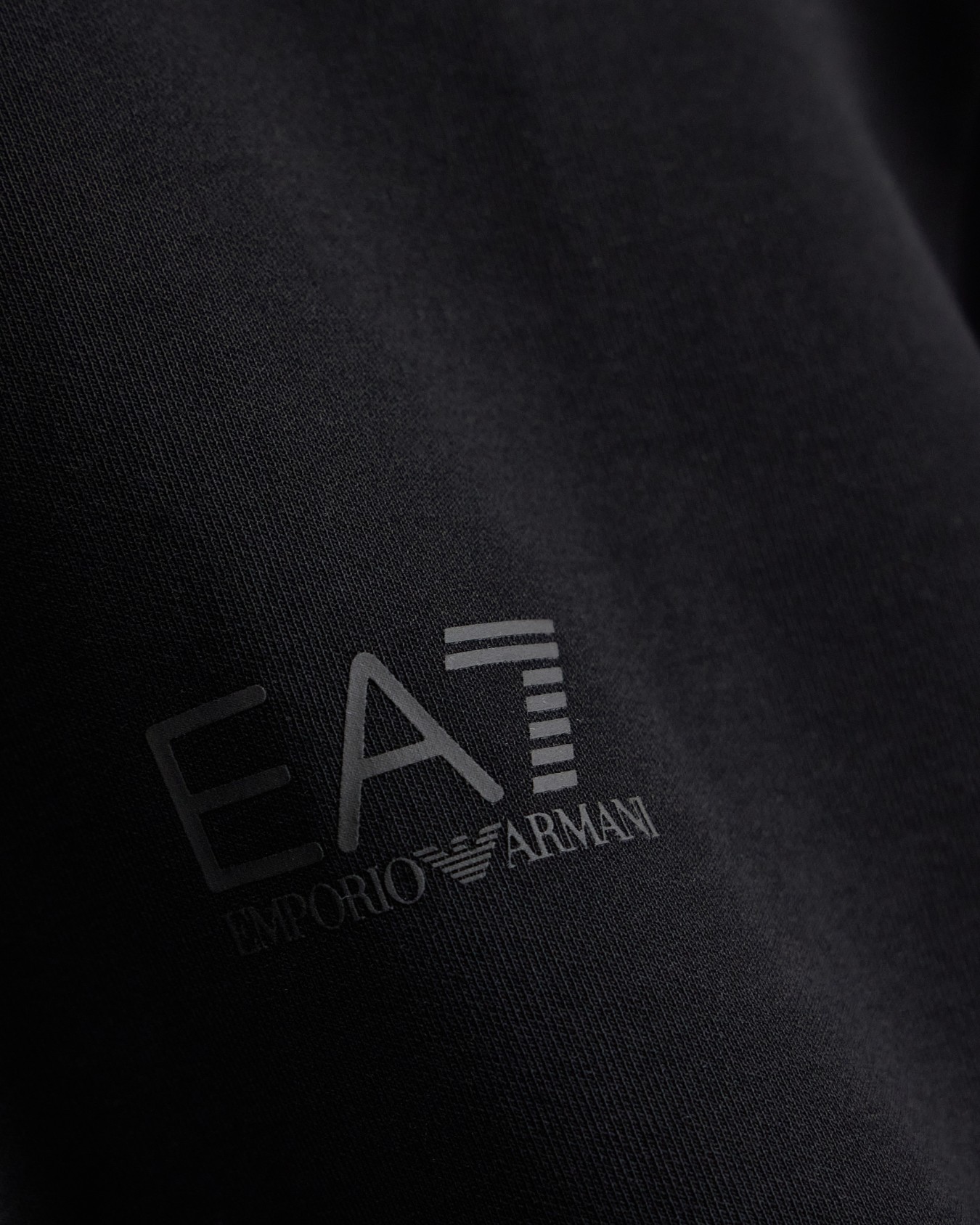 Zip sweatshirt Logo Series in cotton and modal interlock Slide 2