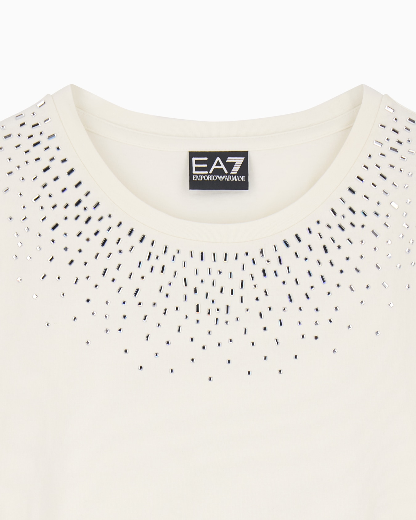 Slim-fit t-shirt Precious in cotton jersey Slide 4