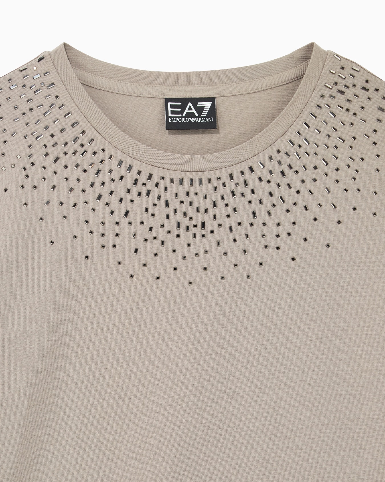 Slim-fit t-shirt Precious in cotton jersey Slide 4