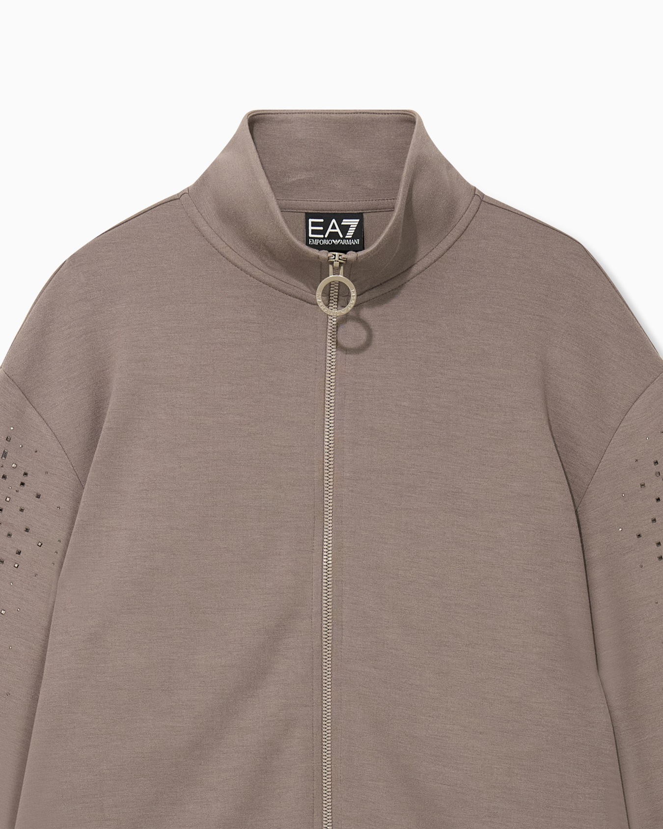 Sudadera Precious con cremallera y apliques en las mangas Diapositiva 4