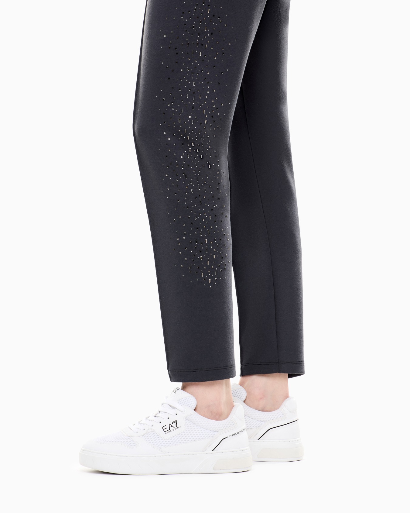 Slim-fit trousers Precious in modal jersey Slide 5
