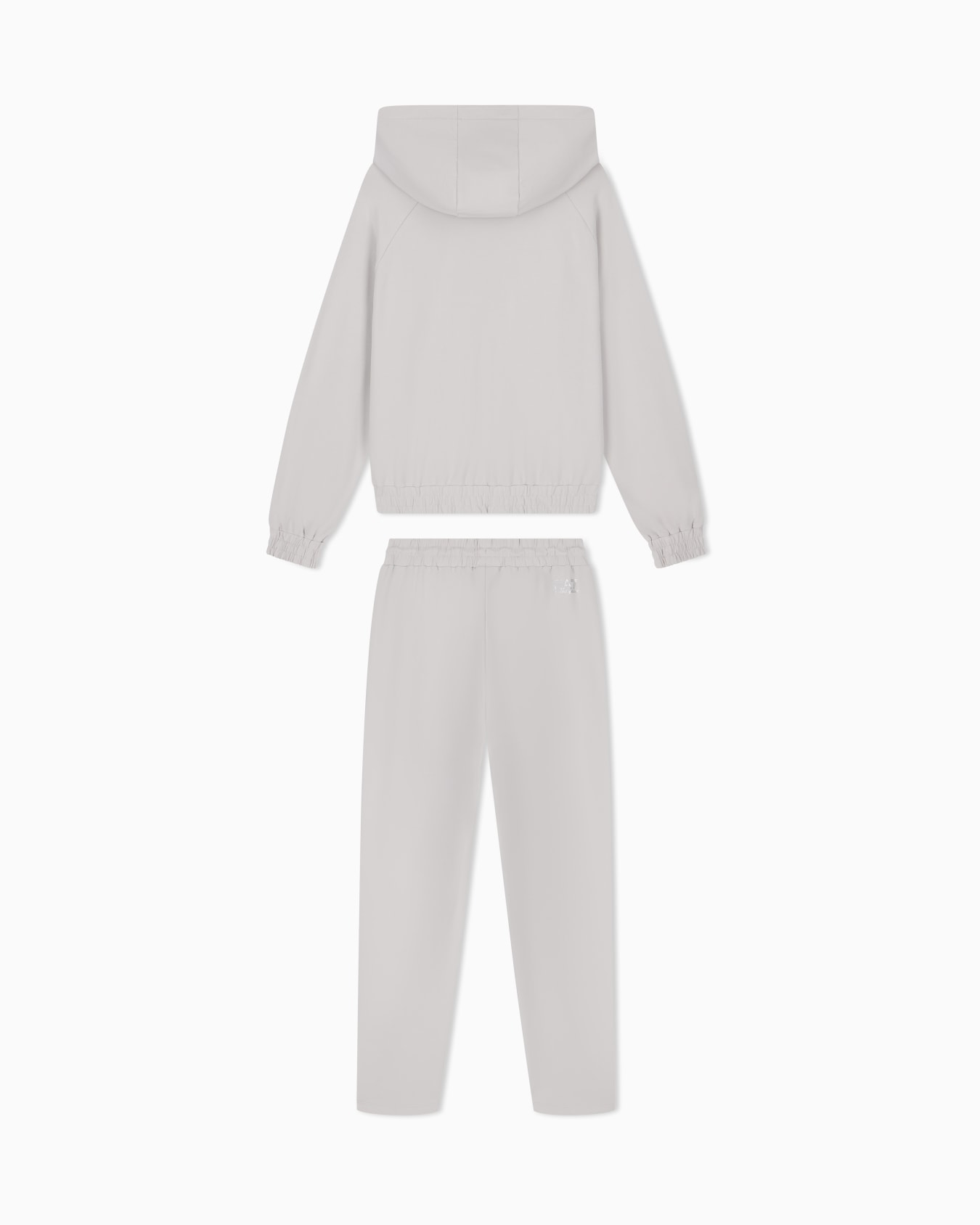 Tracksuit regular fit hooded in cotton with shiny studs Slide 1
