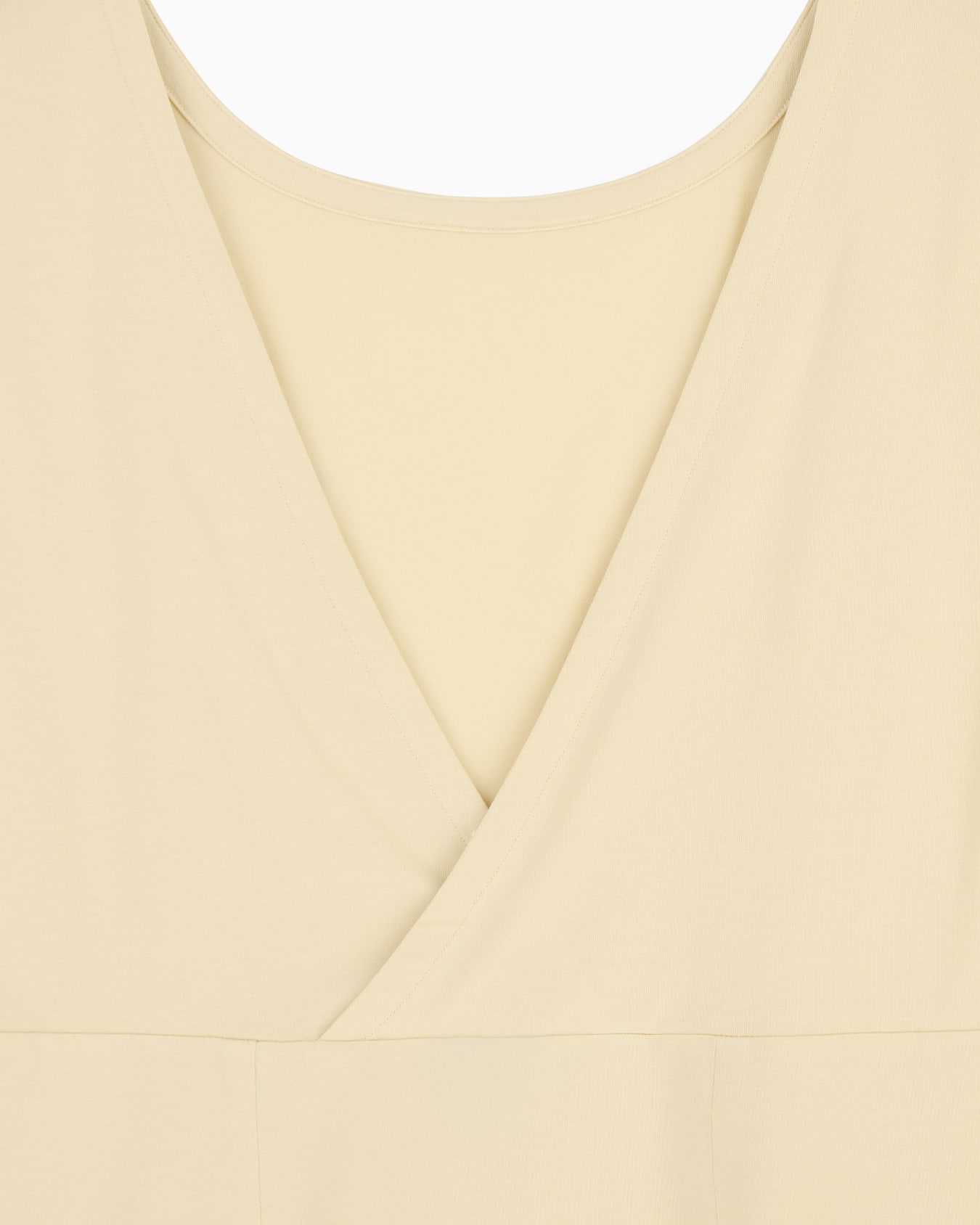 Stretch cotton jersey short dress Slide 3