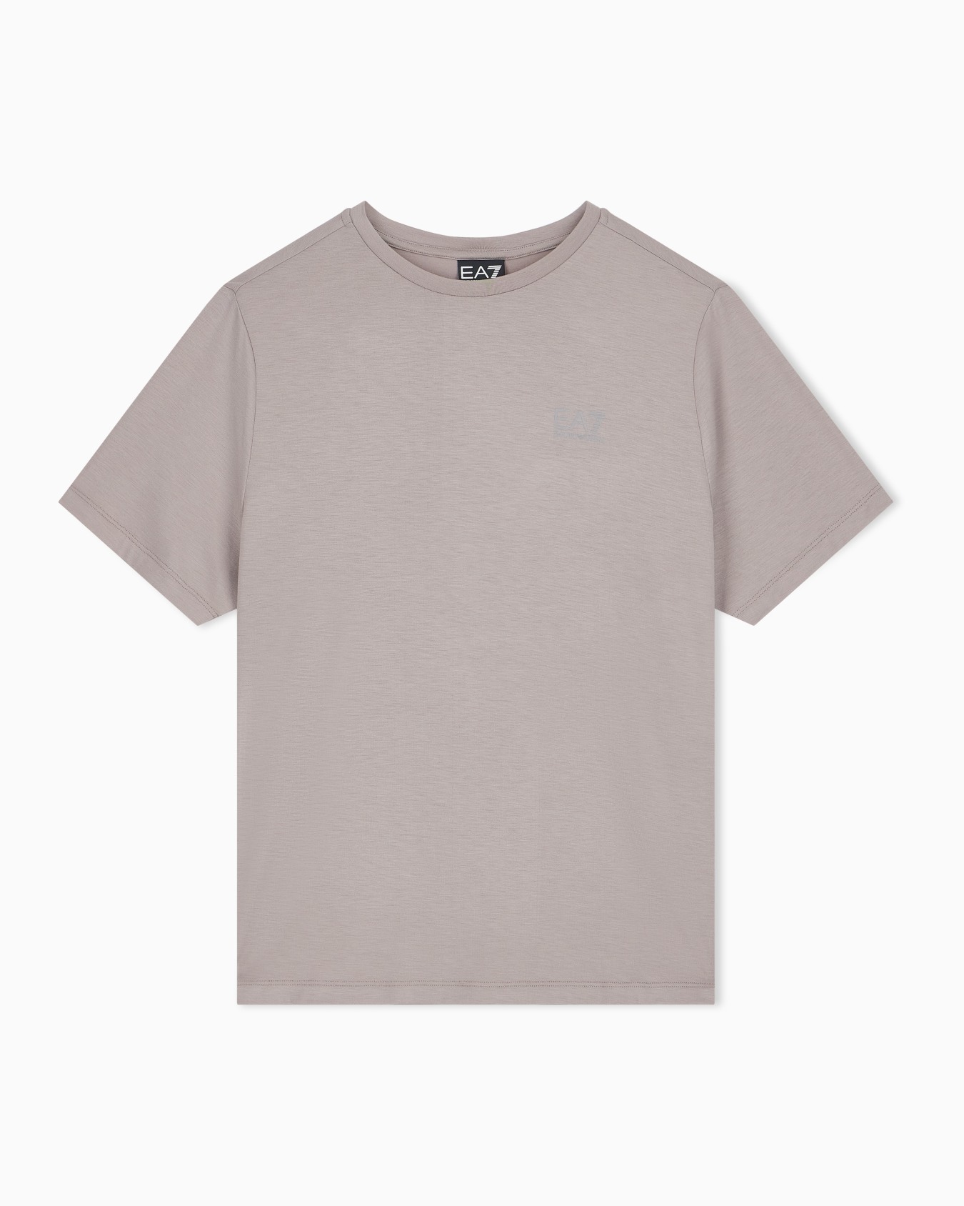 Regular fit T-shirt Natural Ventus 7 in viscose blend Slide 0