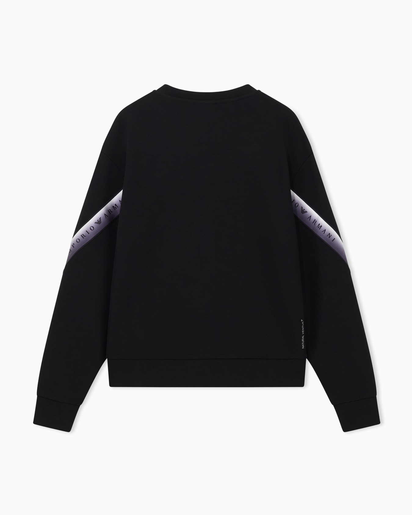 Sweatshirt Natural Ventus 7 in technical cotton blend Slide 2