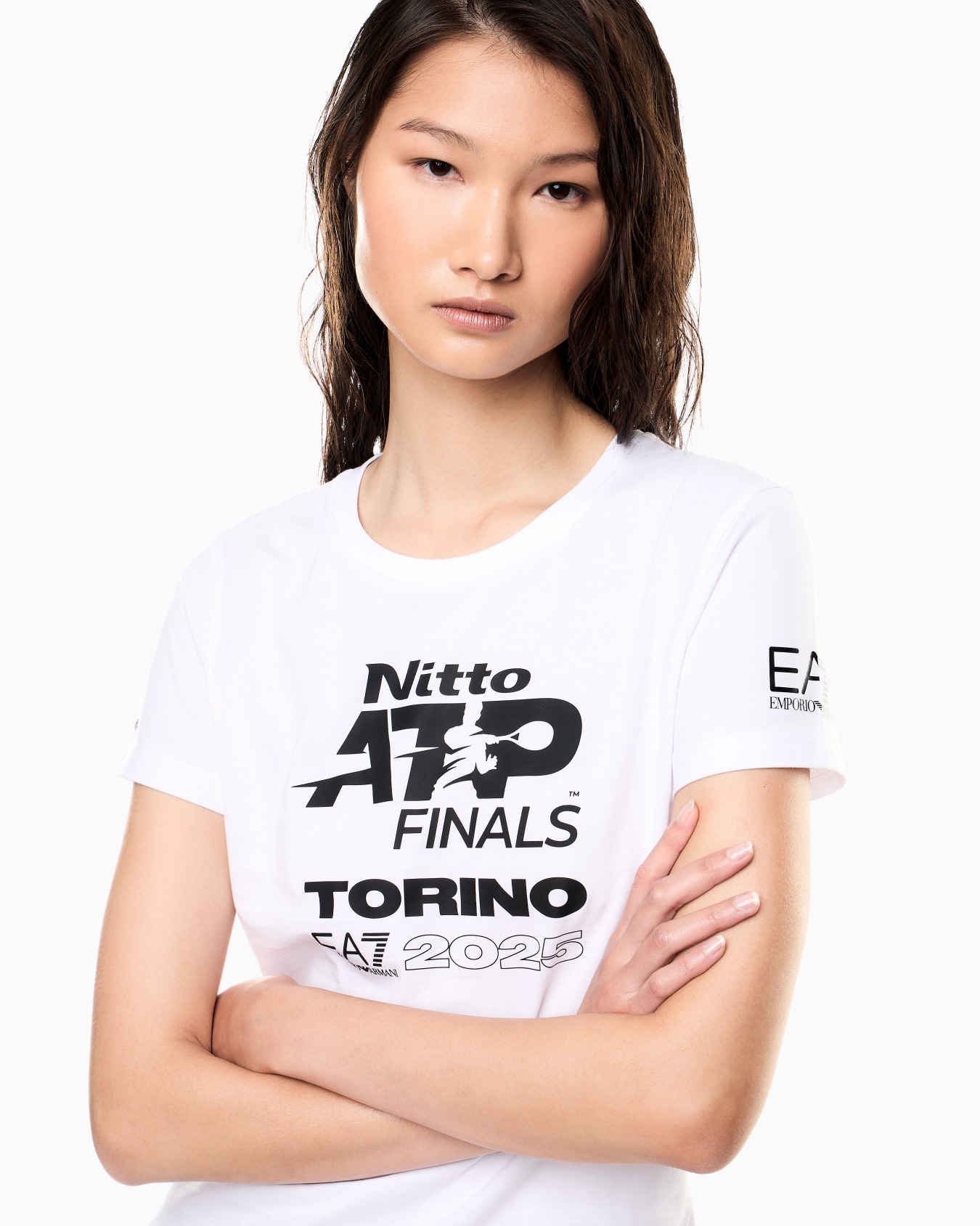 Nitto ATP Finals Crew Neck T-Shirt with Event Logo Slide 4