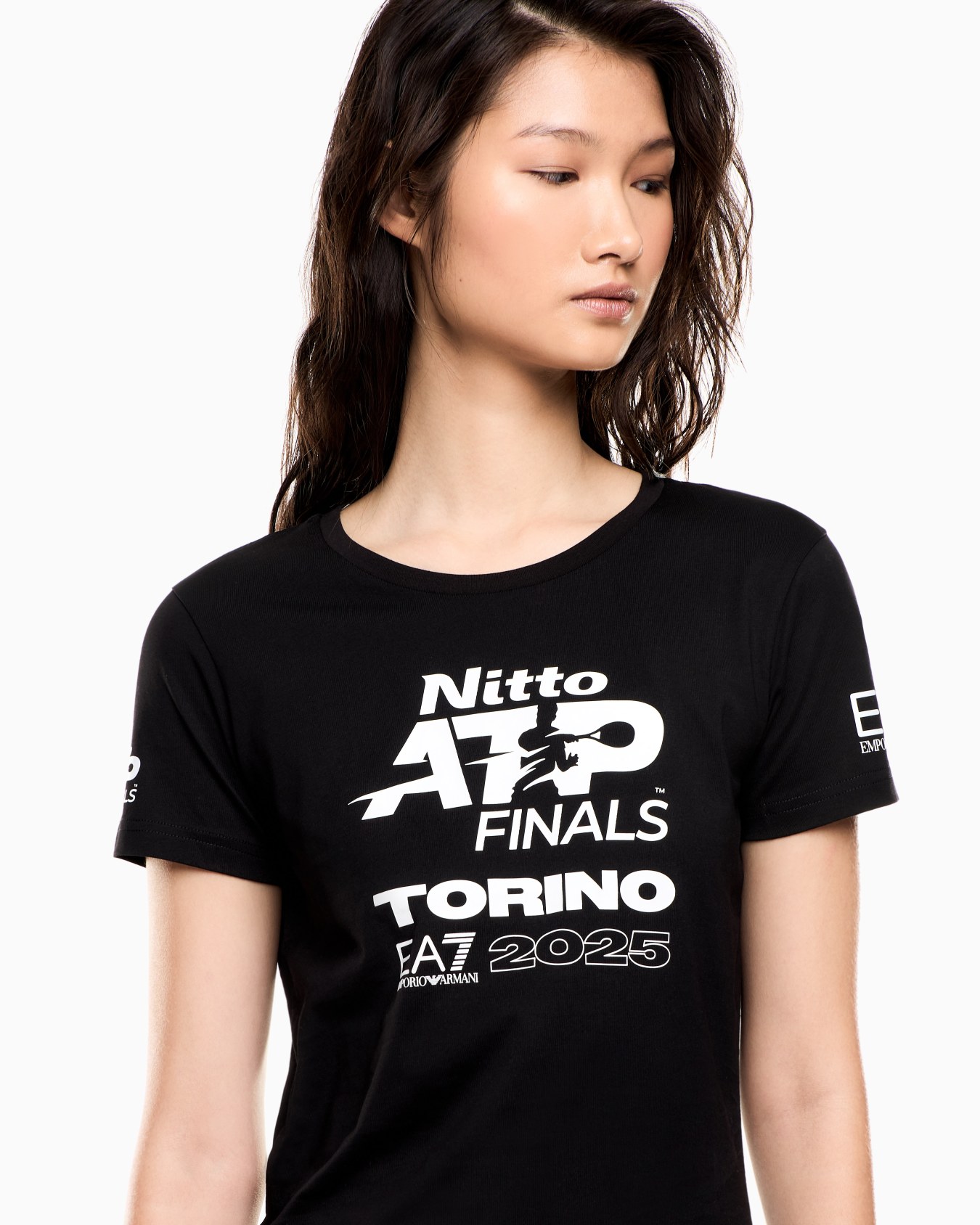 Nitto ATP Finals Crew Neck T-Shirt with Event Logo Slide 4