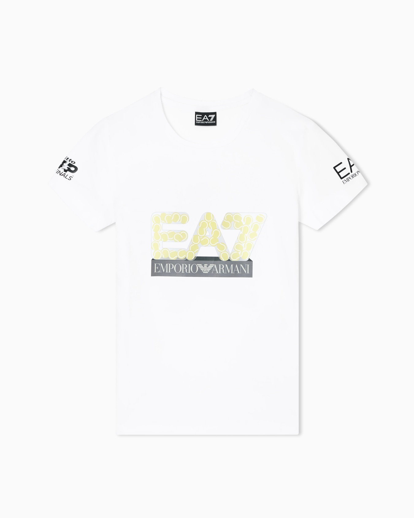 Nitto ATP Finals Crew Neck Maxi Logo T-Shirt Slide 0