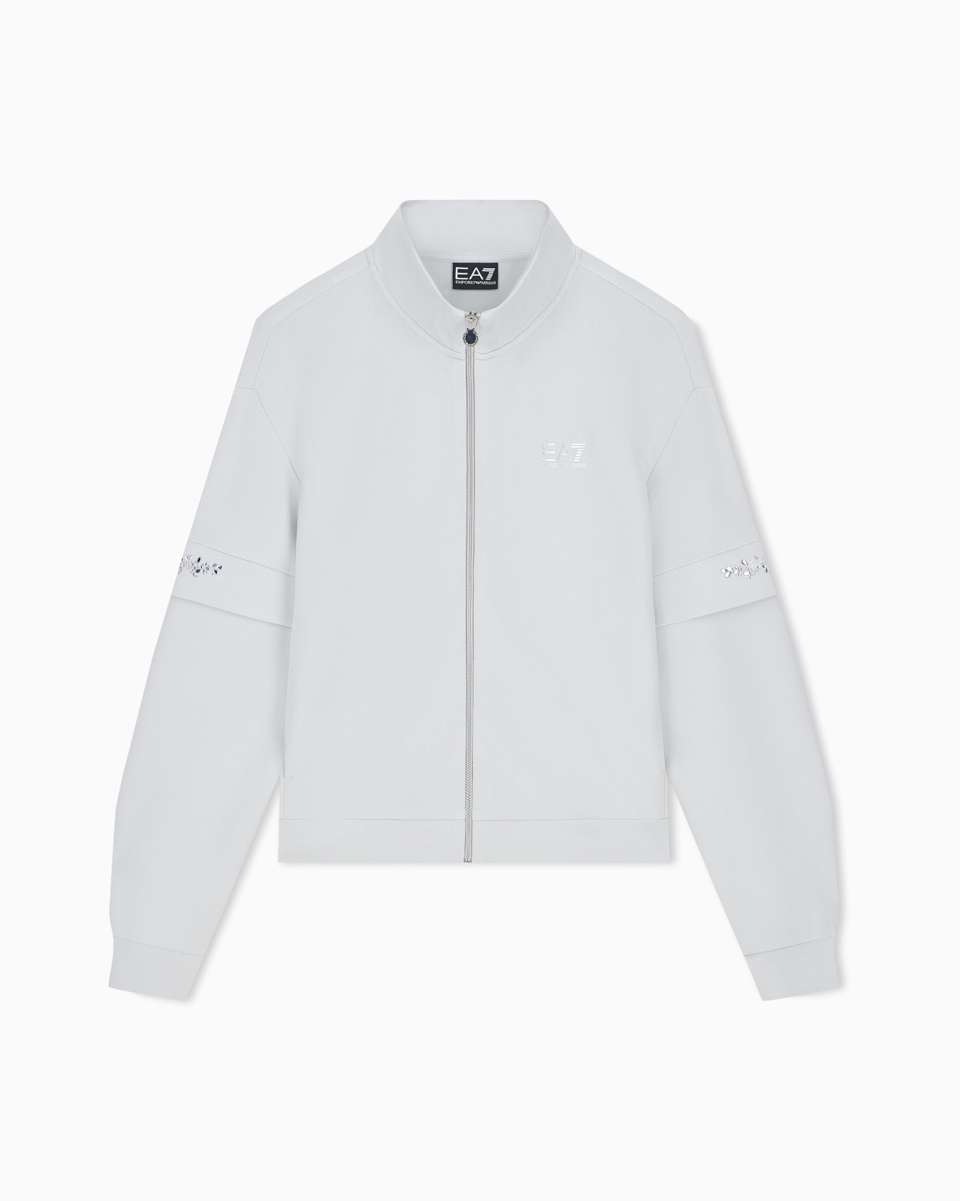 Sweatshirt Logo Series in modal with crystals Slide 0