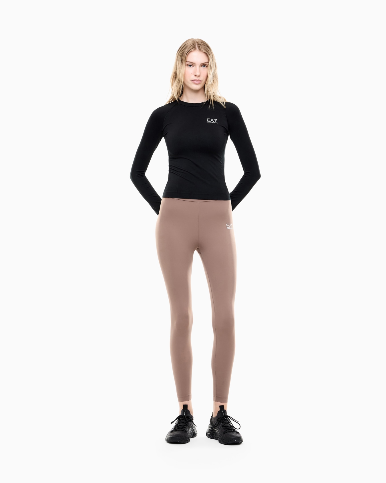 Slim long sleeve t-shirt Ventus Plus in seamless jersey Slide 1