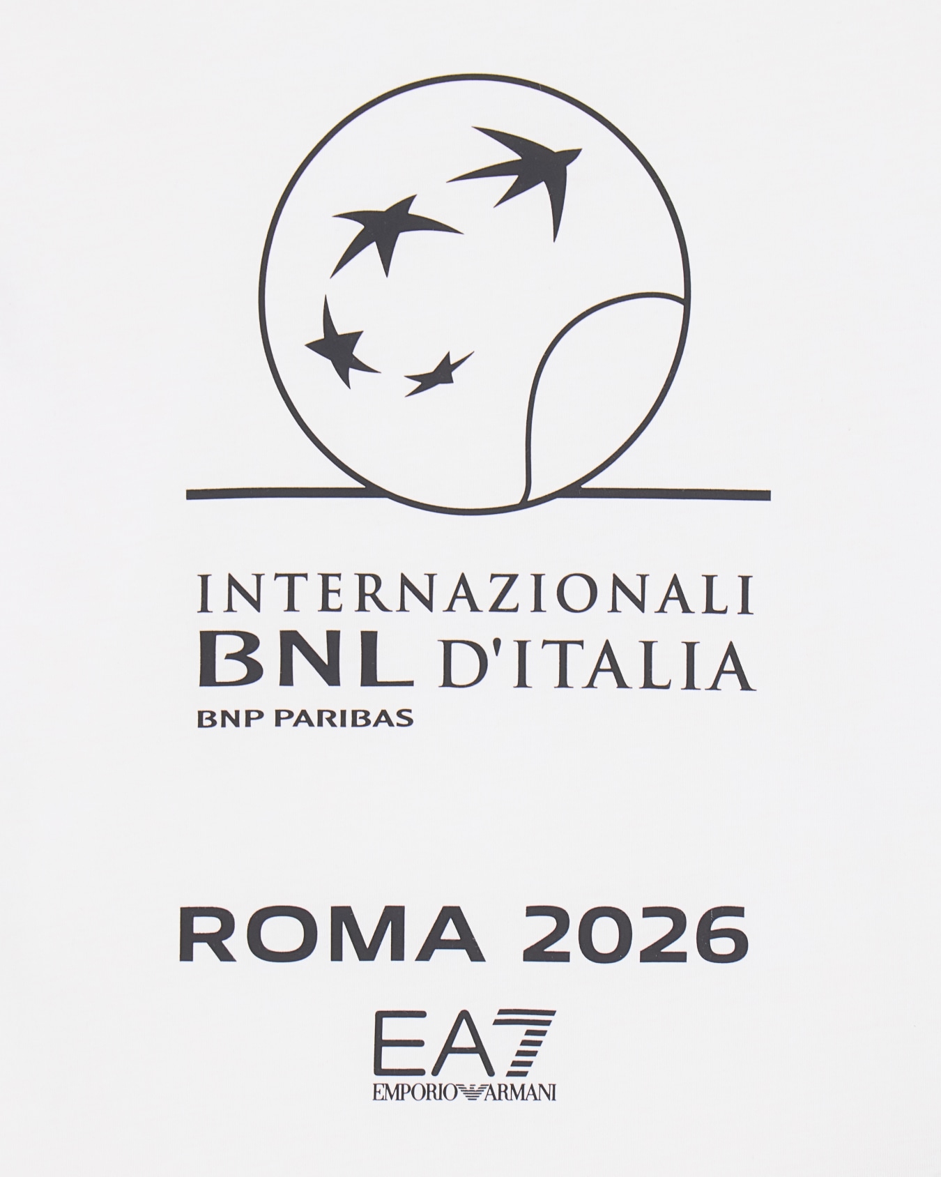 Internazionali BNL d'Italia cotton crew-neck T-shirt Slide 2