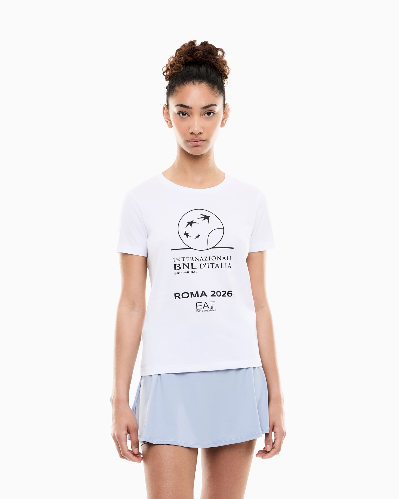 Internazionali BNL d'Italia cotton crew-neck T-shirt Slide 3