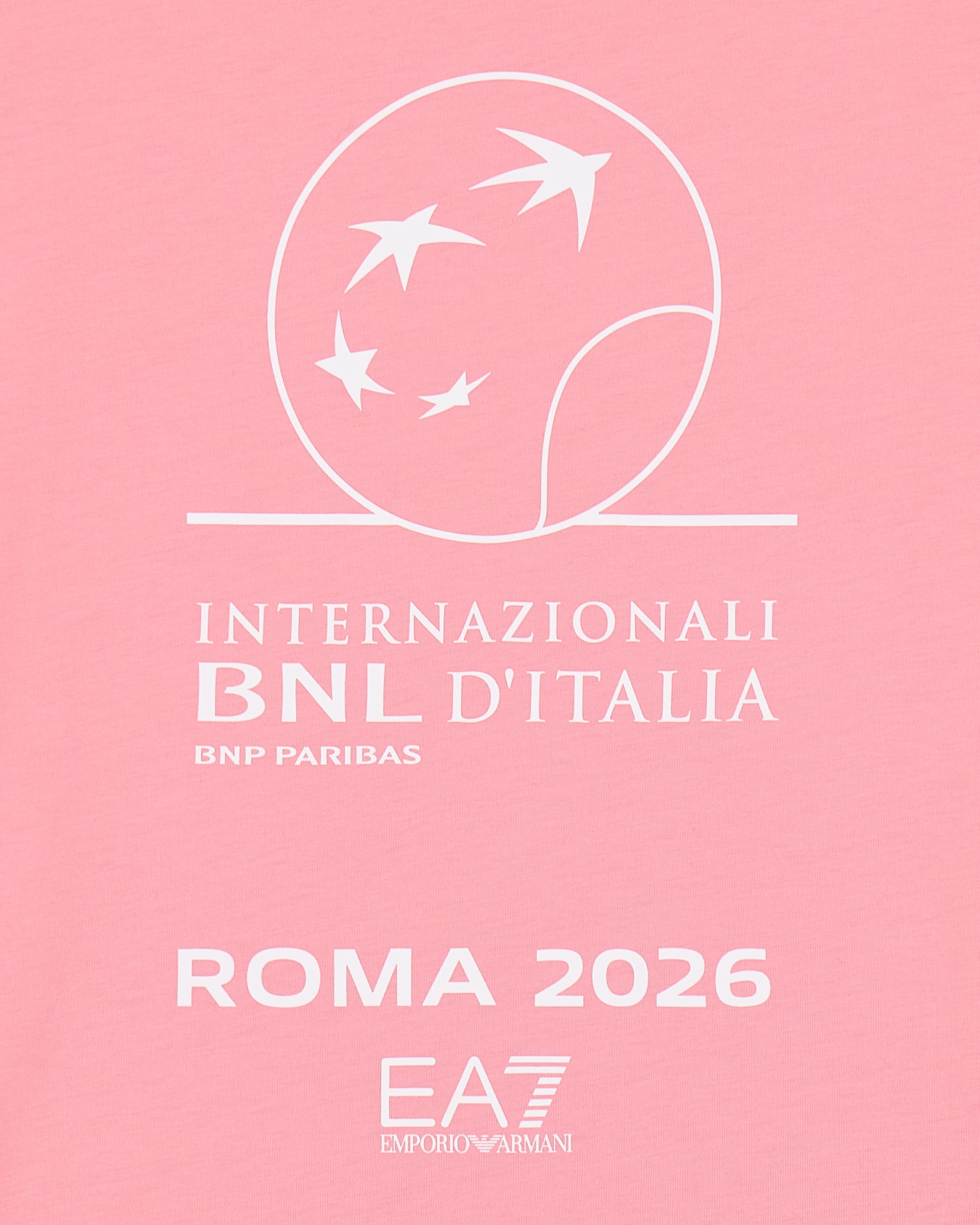 Internazionali BNL d'Italia cotton crew-neck T-shirt Slide 2