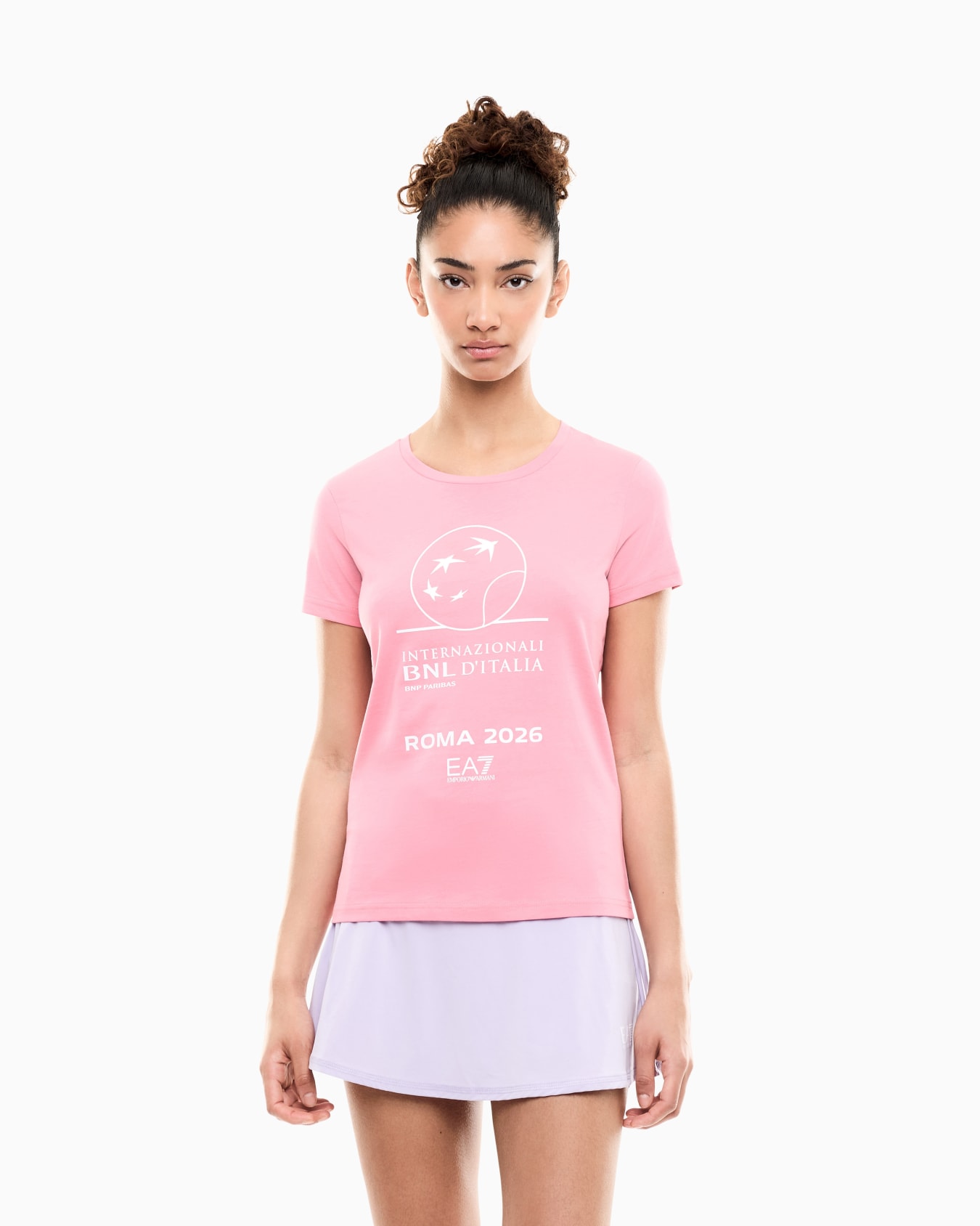 Internazionali BNL d'Italia cotton crew-neck T-shirt Slide 3