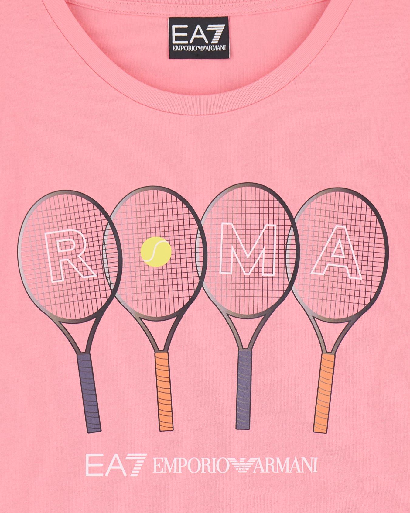 Internazionali BNL d'Italia cotton, crew-neck T-shirt with print Slide 2