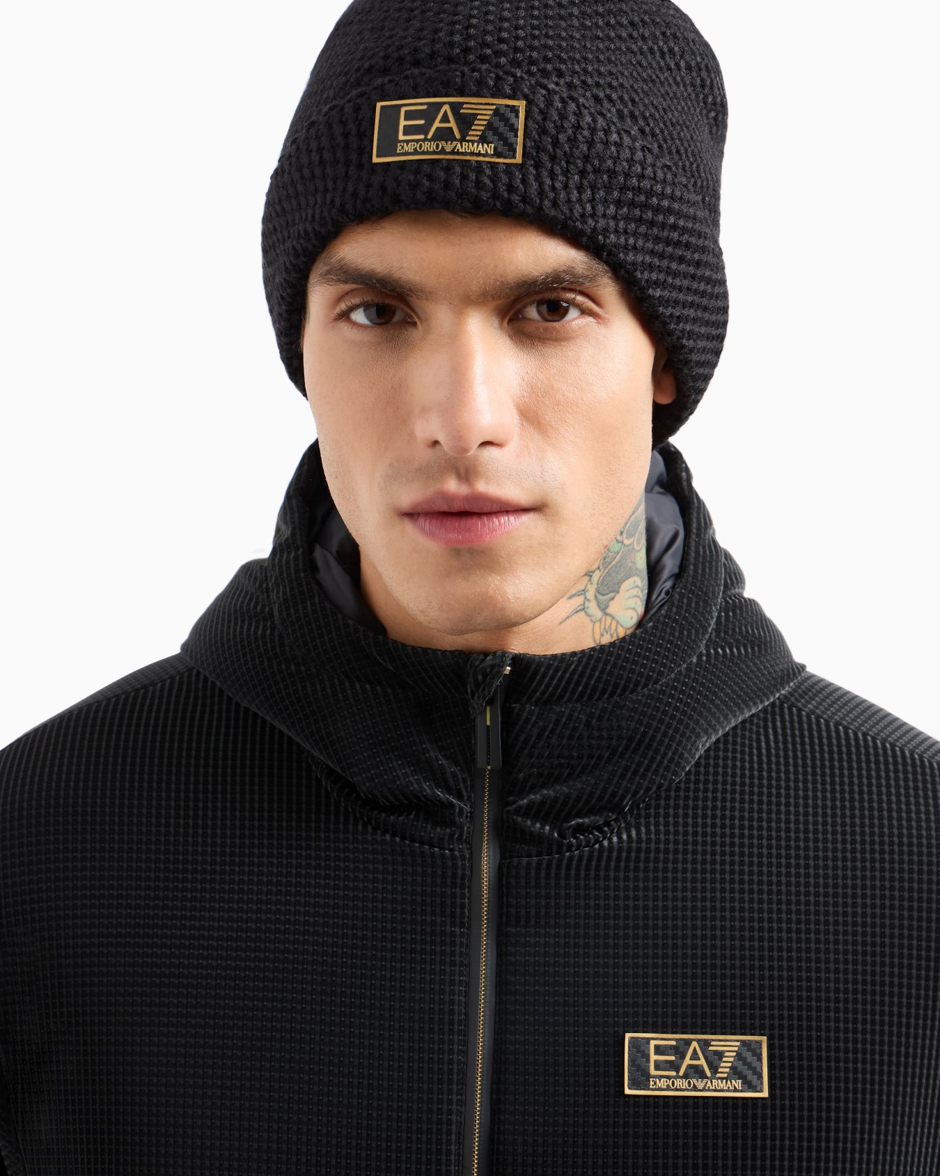 Gold Label Beanie aus einer Wollmischung Folie 2