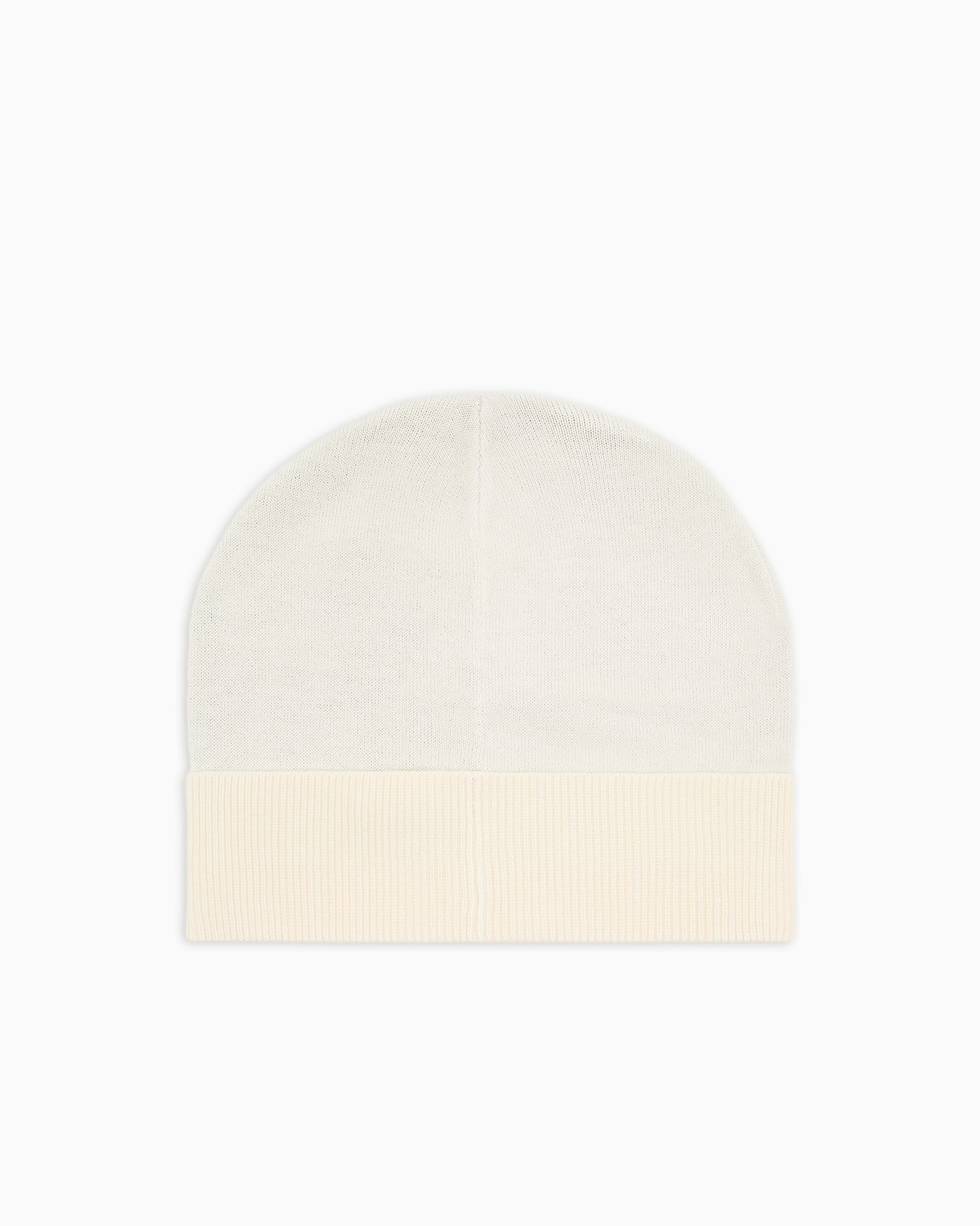 Visibility beanie with EA7 oversized logo Slide 1