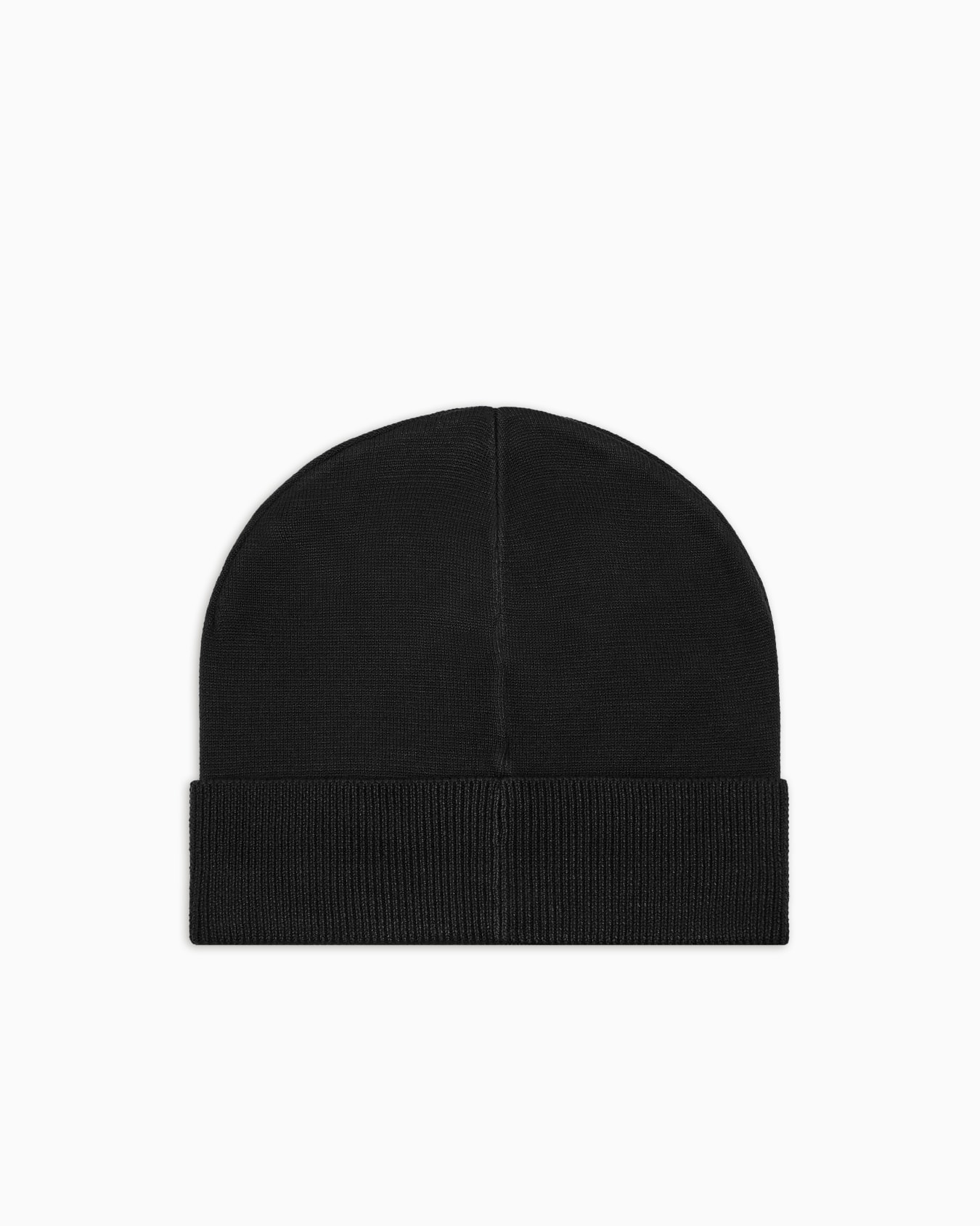 Visibility beanie with EA7 oversized logo Slide 1
