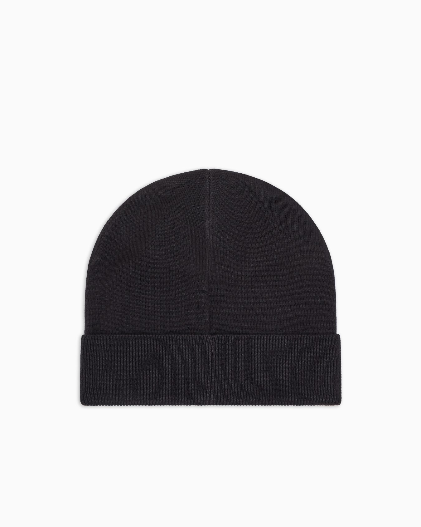 Visibility beanie with EA7 oversized logo Slide 1