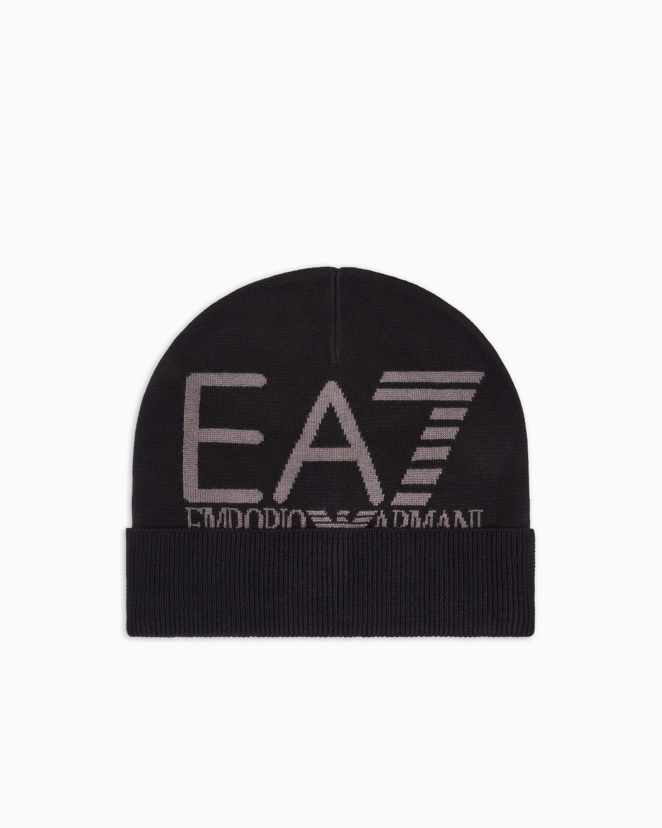 Beanie Visibility con maxi logo EA7 Slide 0