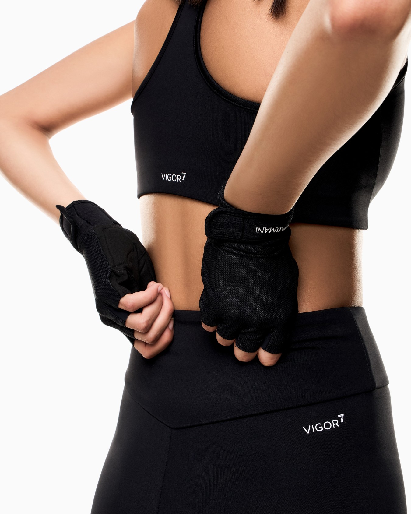 Dynamic Athlete ジムグローブ スライドする 2