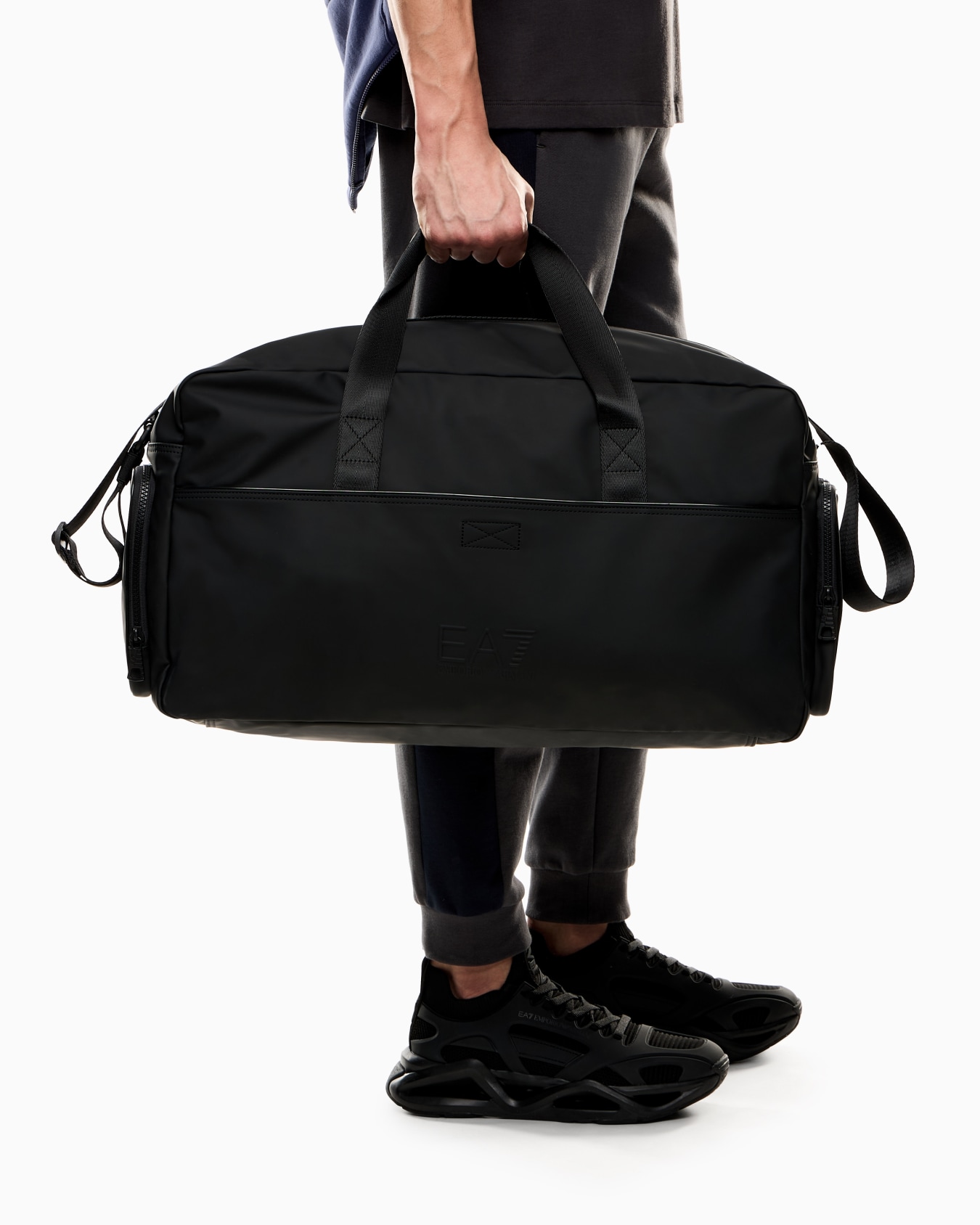Rubberised fabric gym bag Slide 5