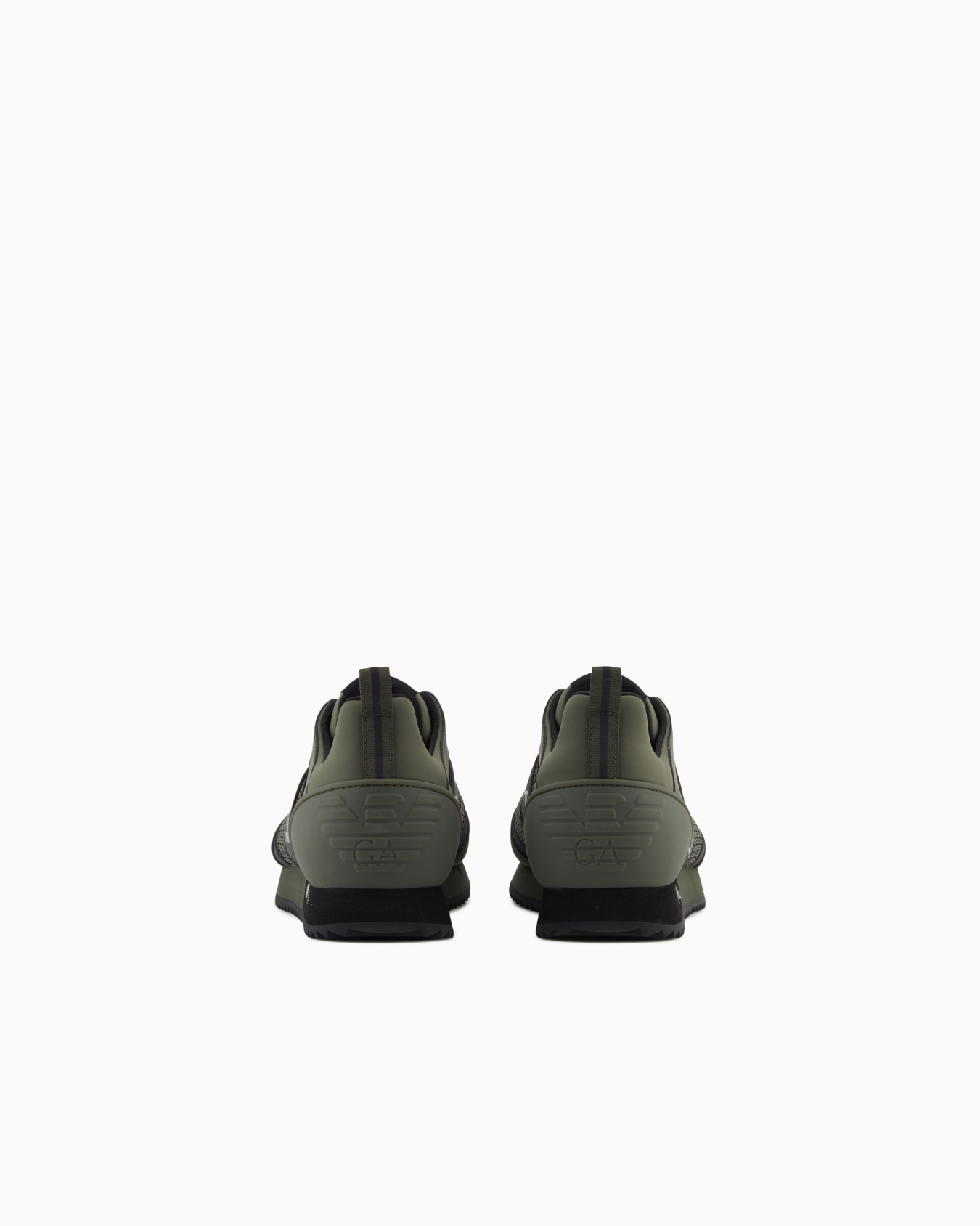 Sneakers noires et blanches Laces Diapositive 3