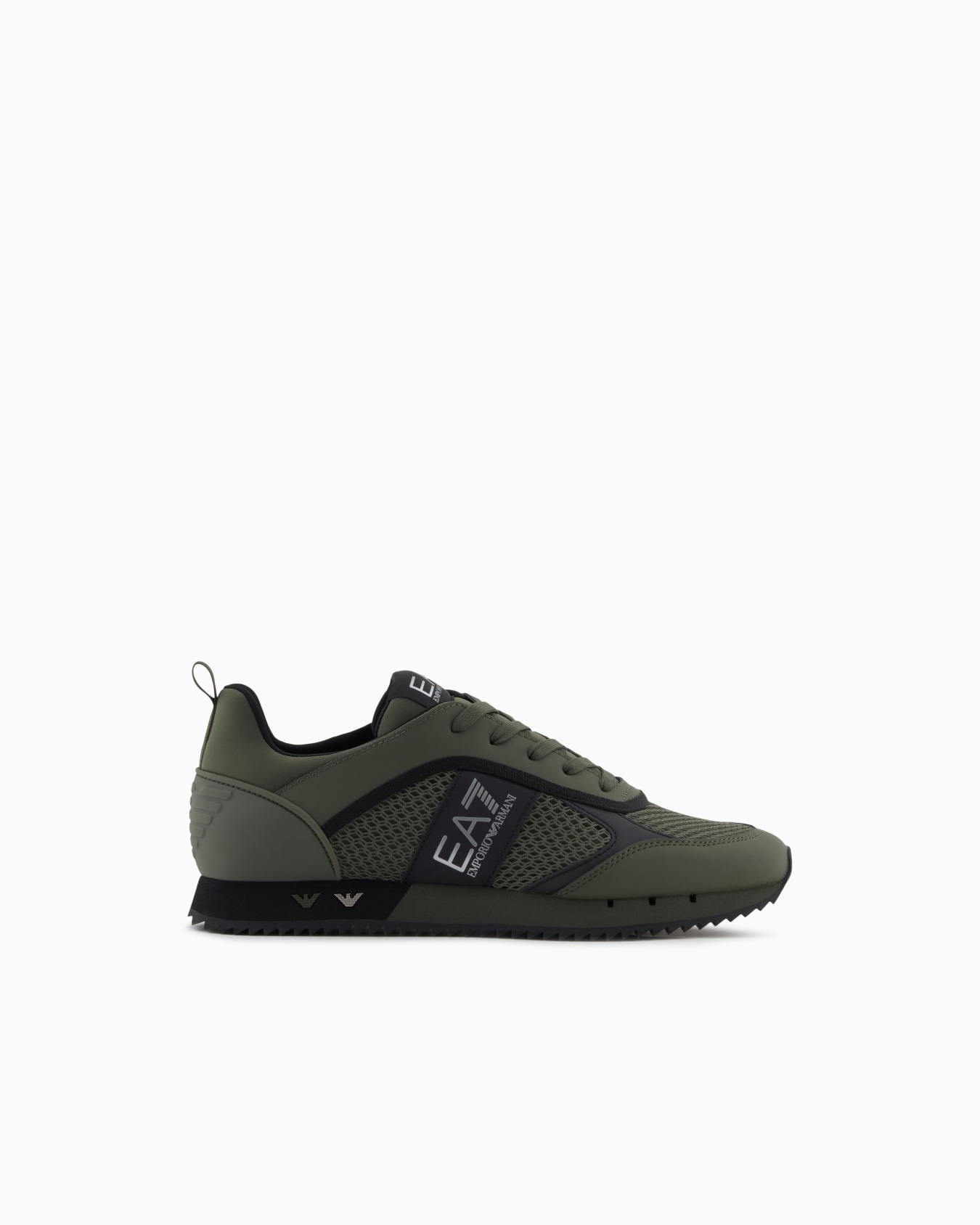 Sneakers noires et blanches Laces Diapositive 0