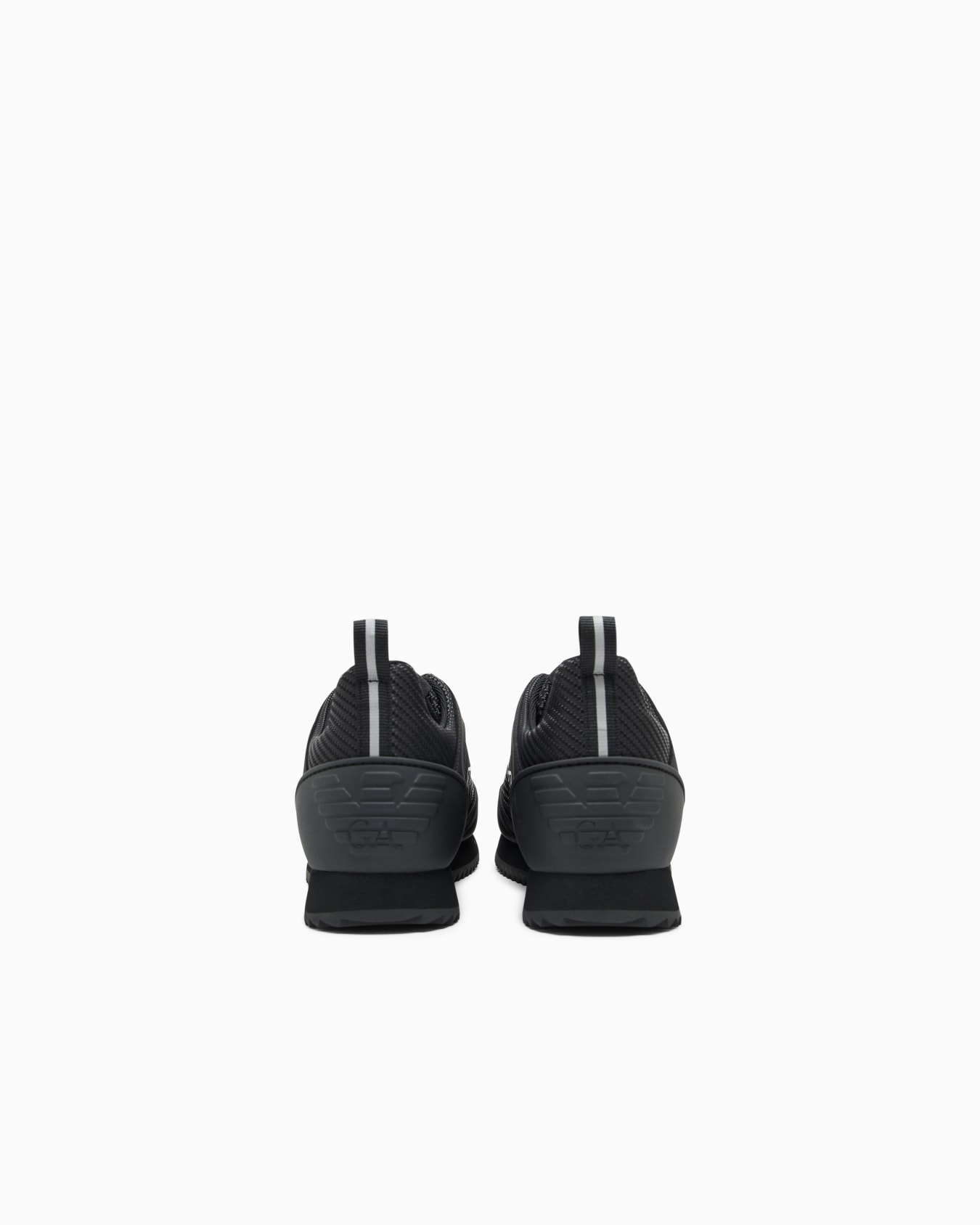 Sneakers Black and White Carbon Slide 3