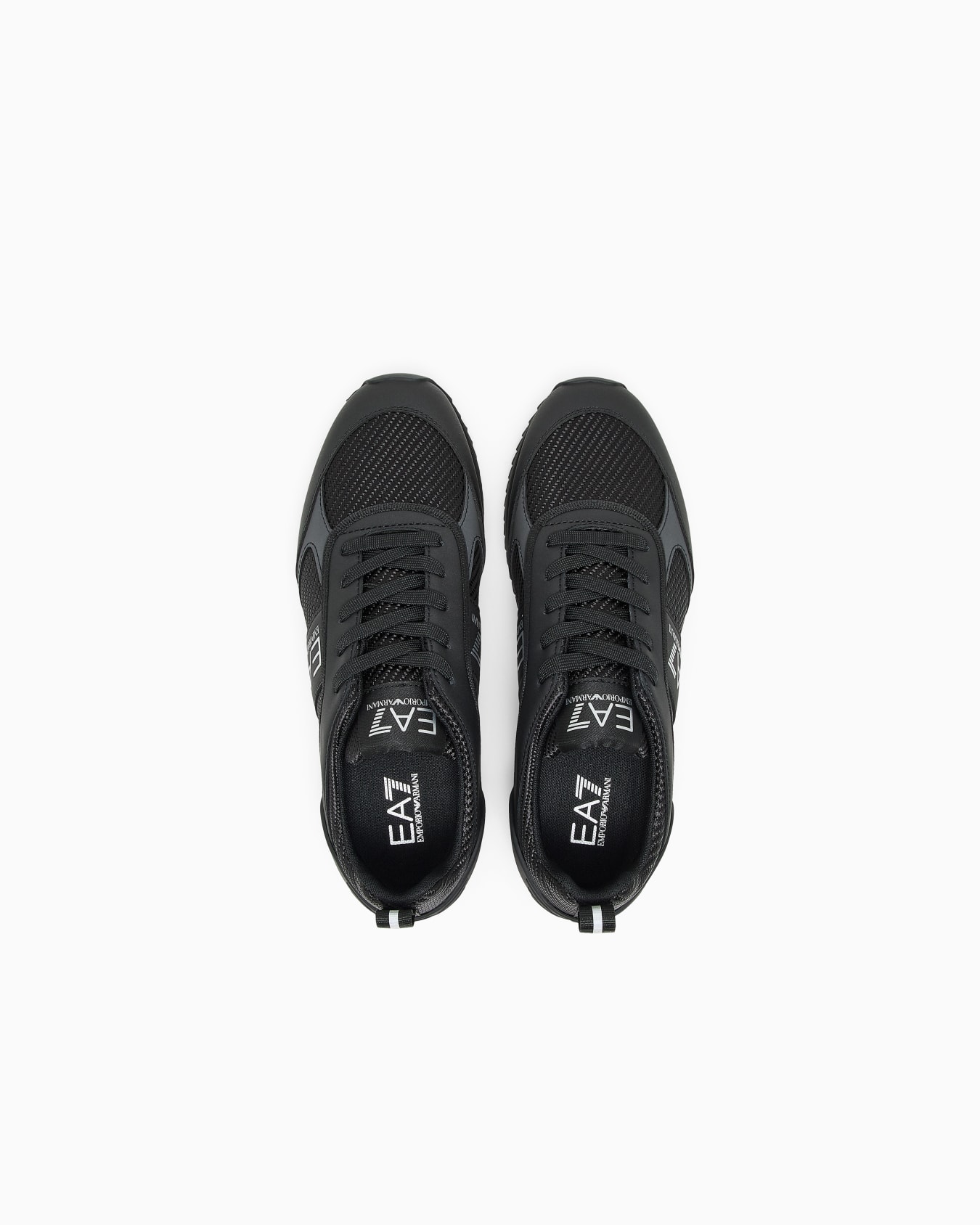 Sneakers Black and White Carbon Slide 2