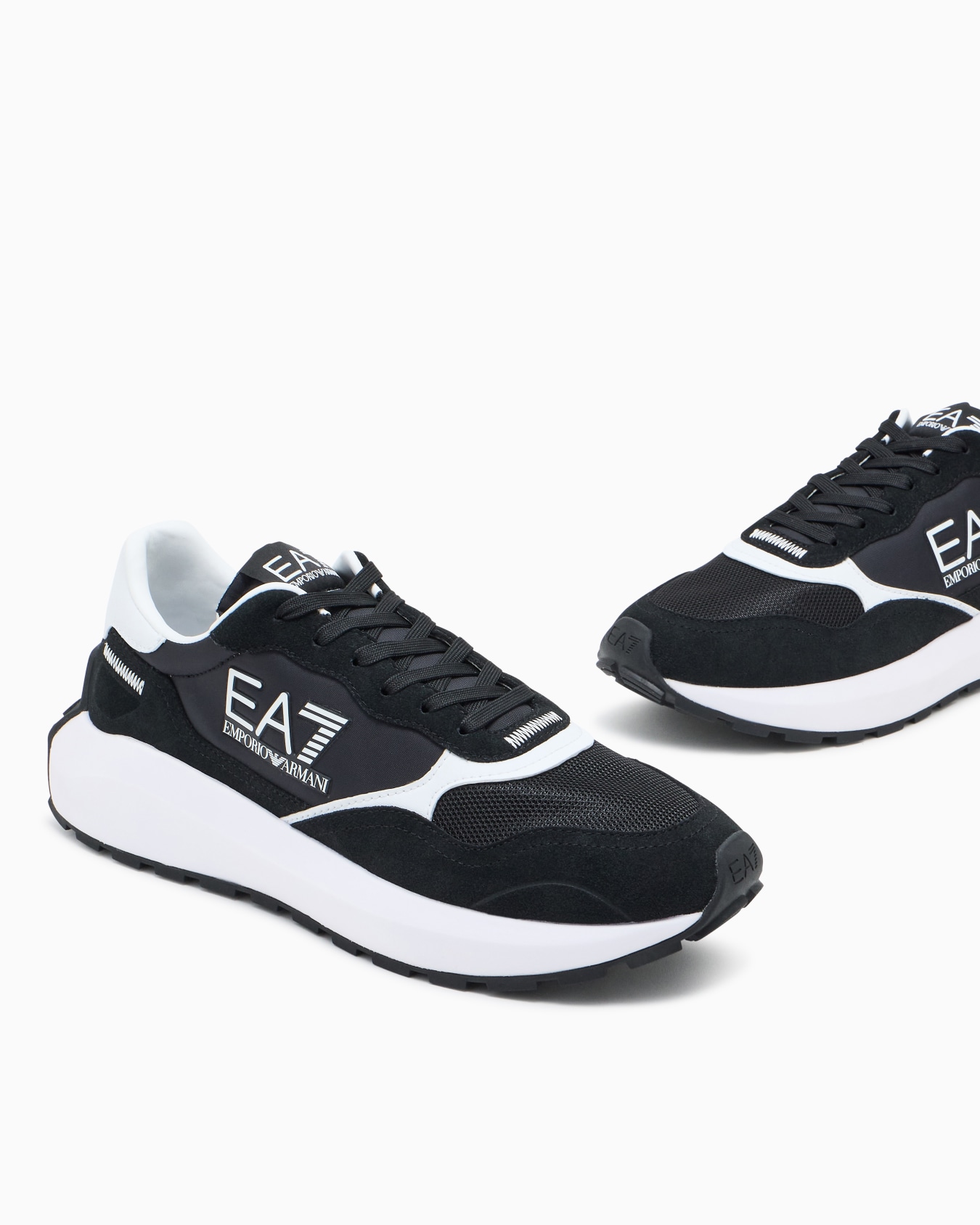 Wader sneakers in suede with mesh inserts Slide 5