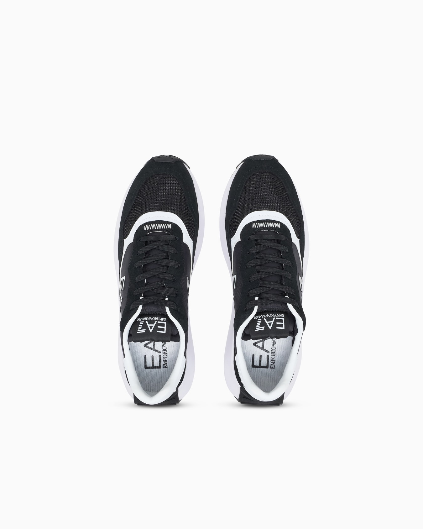 Wader スニーカー スエード製 メッシュ切替え スライドする 2