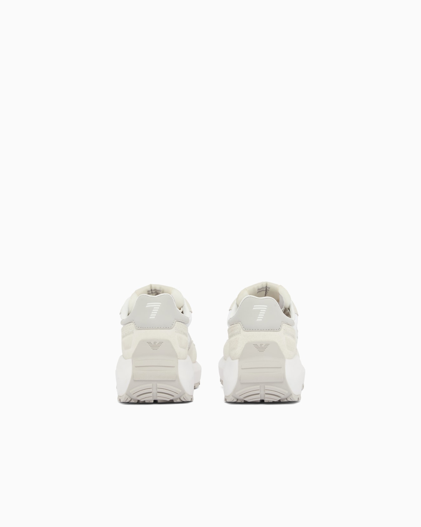 Wader スニーカー スエード製 メッシュ切替え スライドする 3