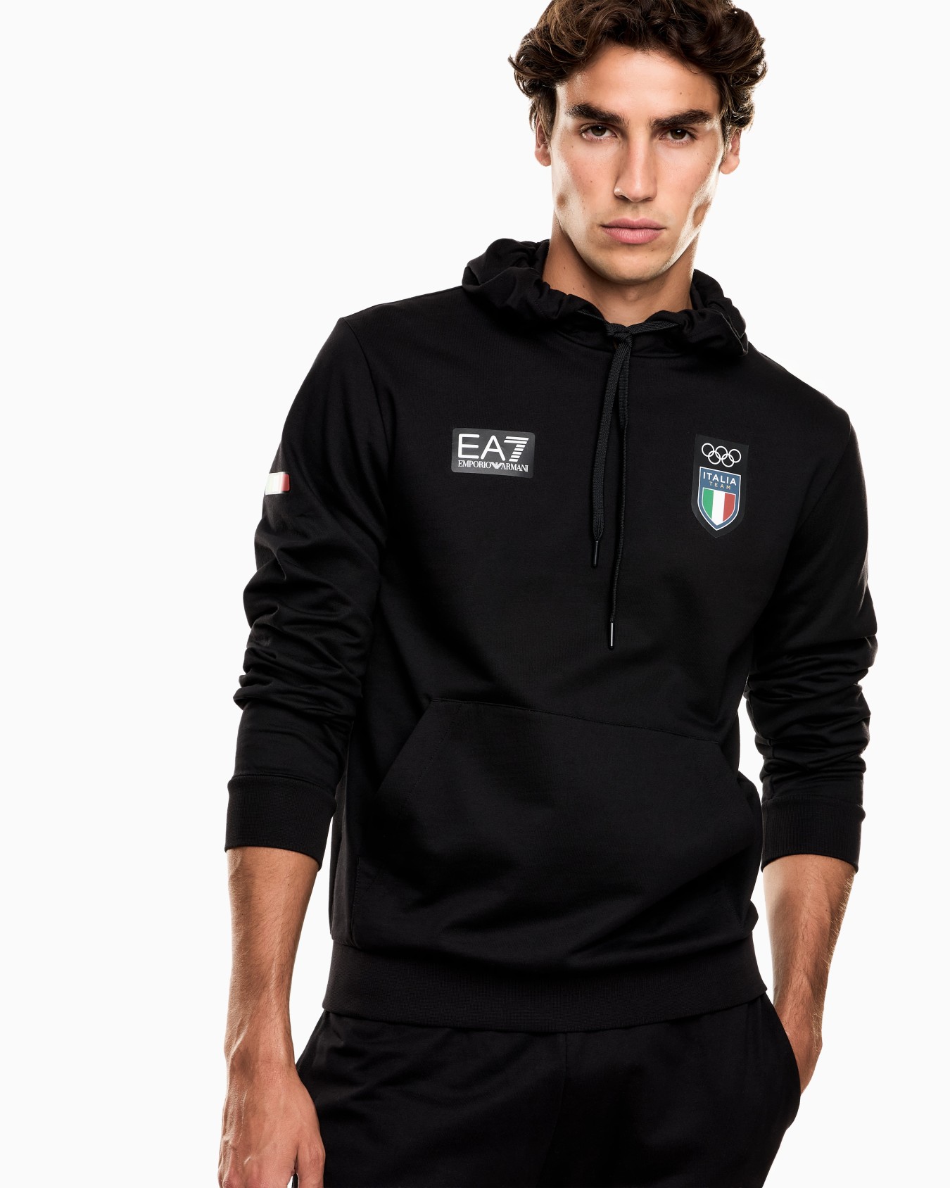 Cotton hooded sweatshirt Slide 4