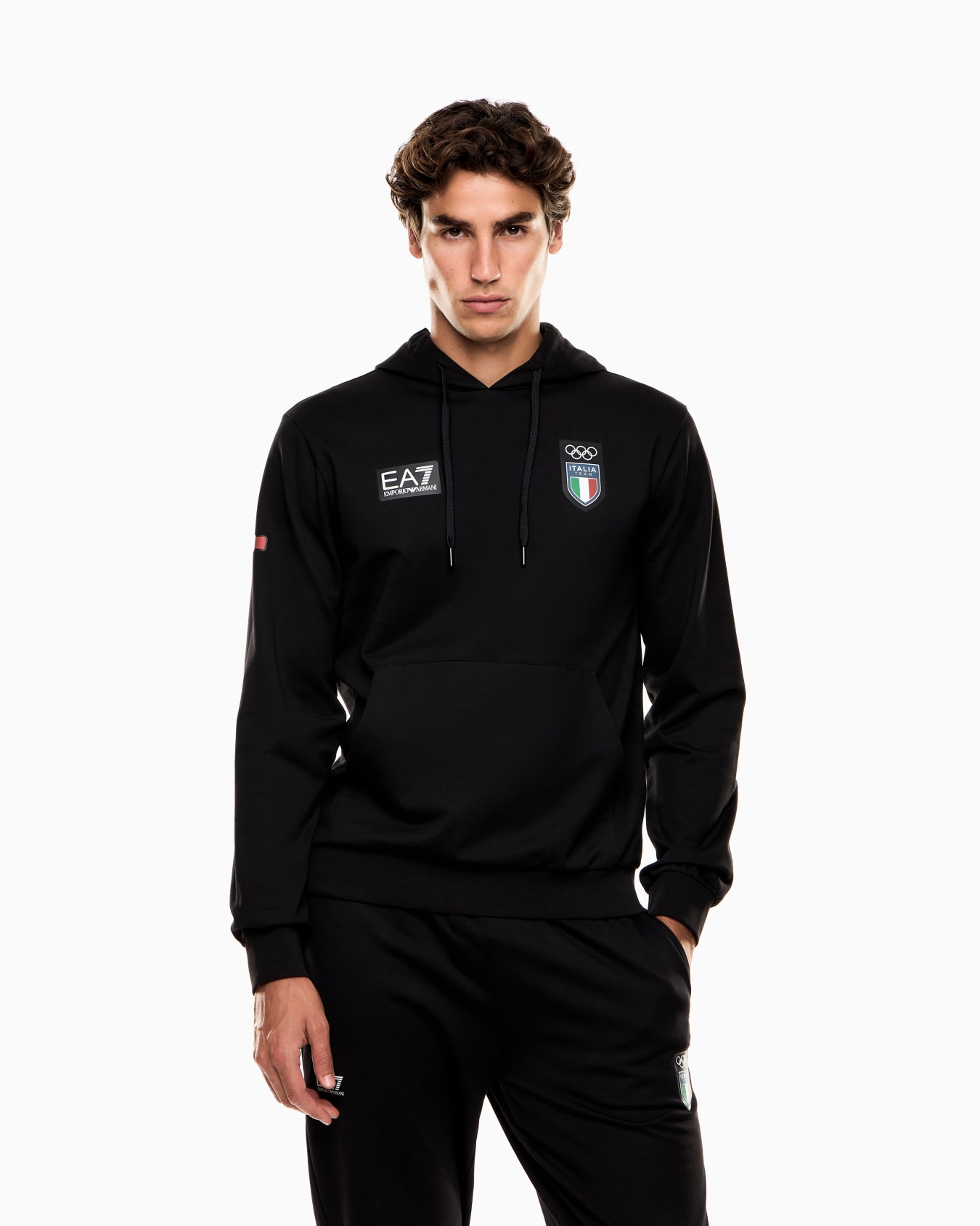 Cotton hooded sweatshirt Slide 5