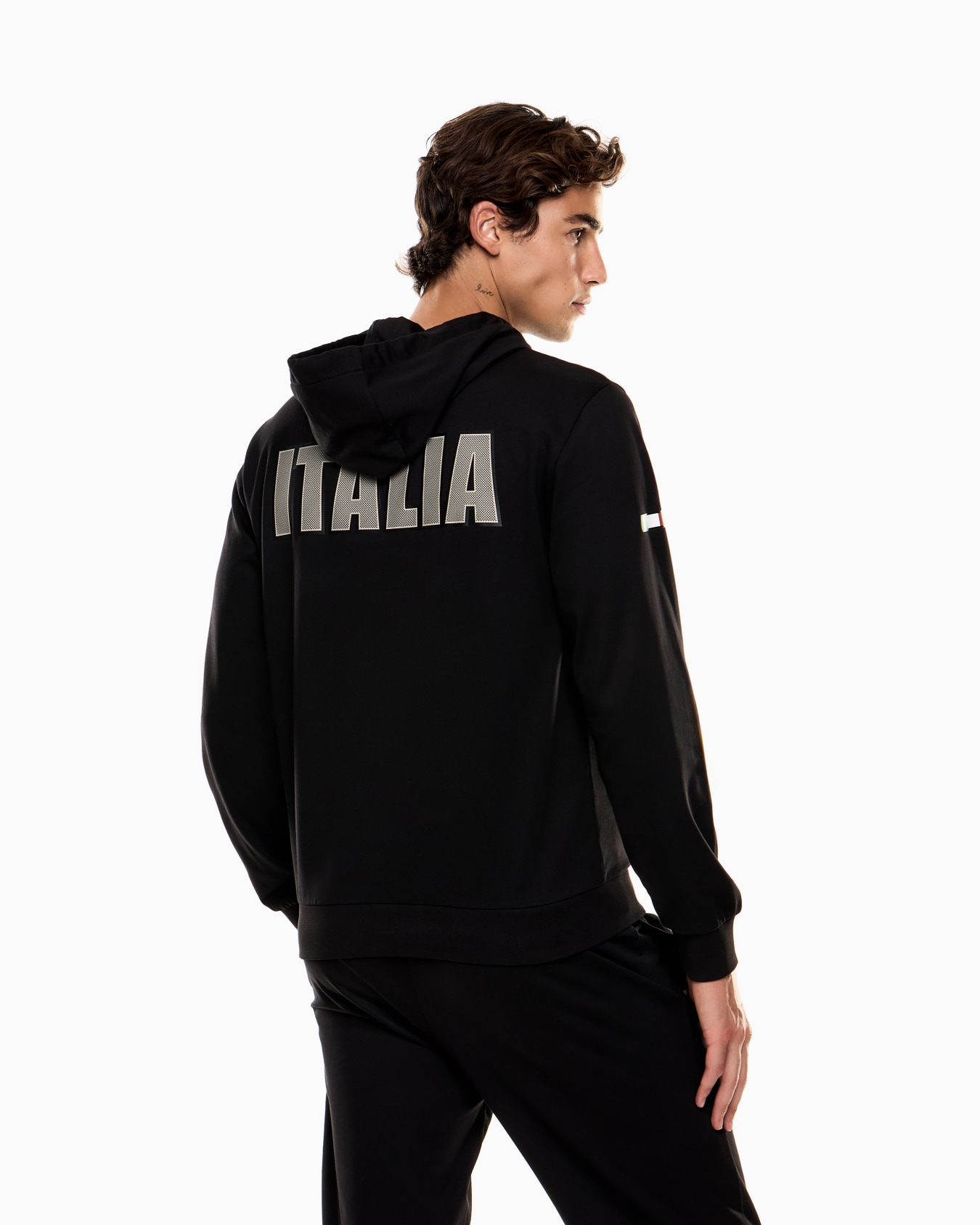 Cotton hooded sweatshirt Slide 2