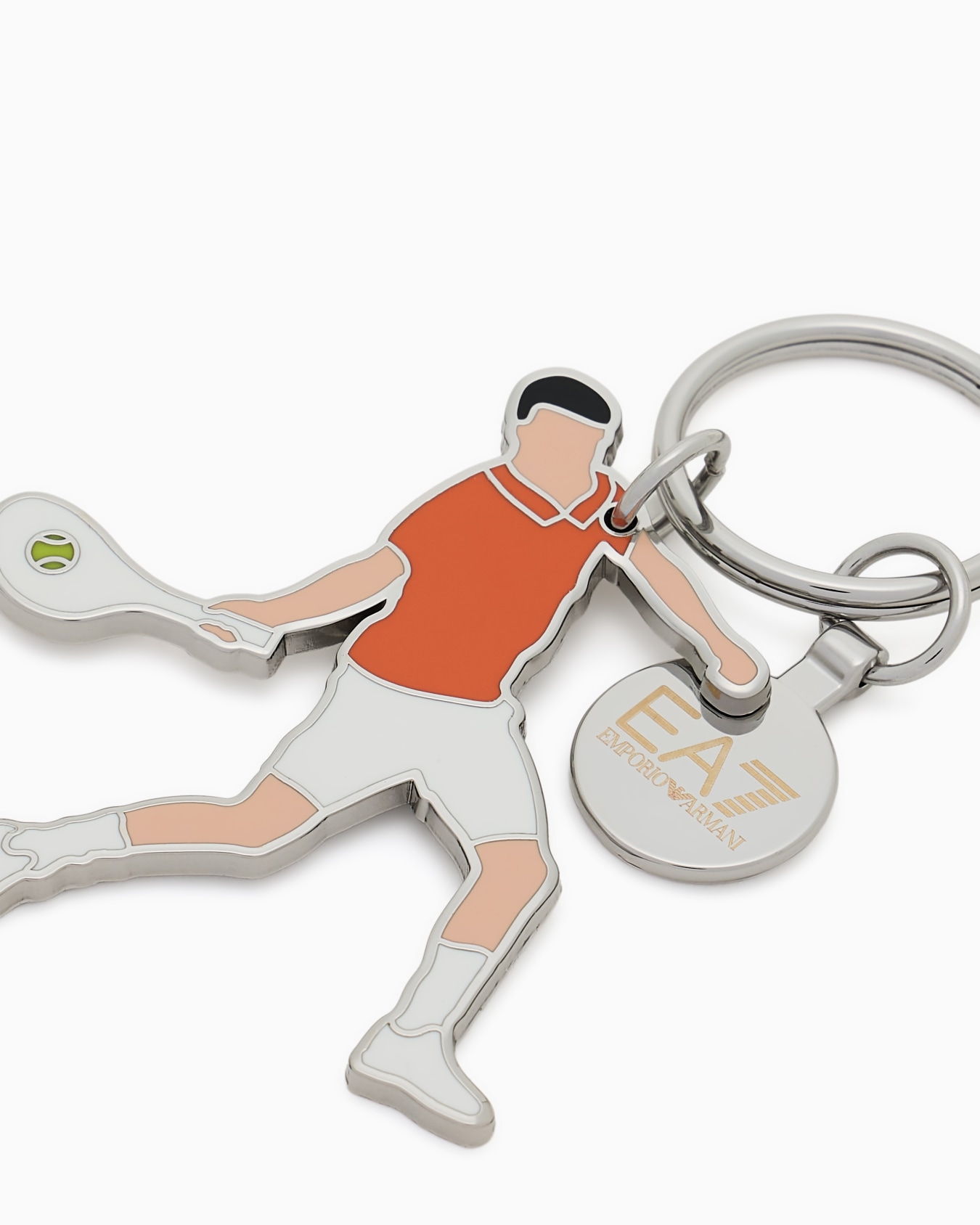 Italian Open tennis player-shaped keyring Slide 1