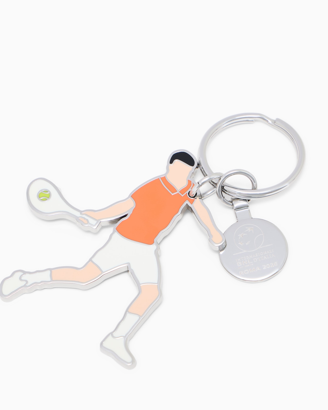 Internazionali BNL d'Italia tennis player-shaped keyring Slide 1