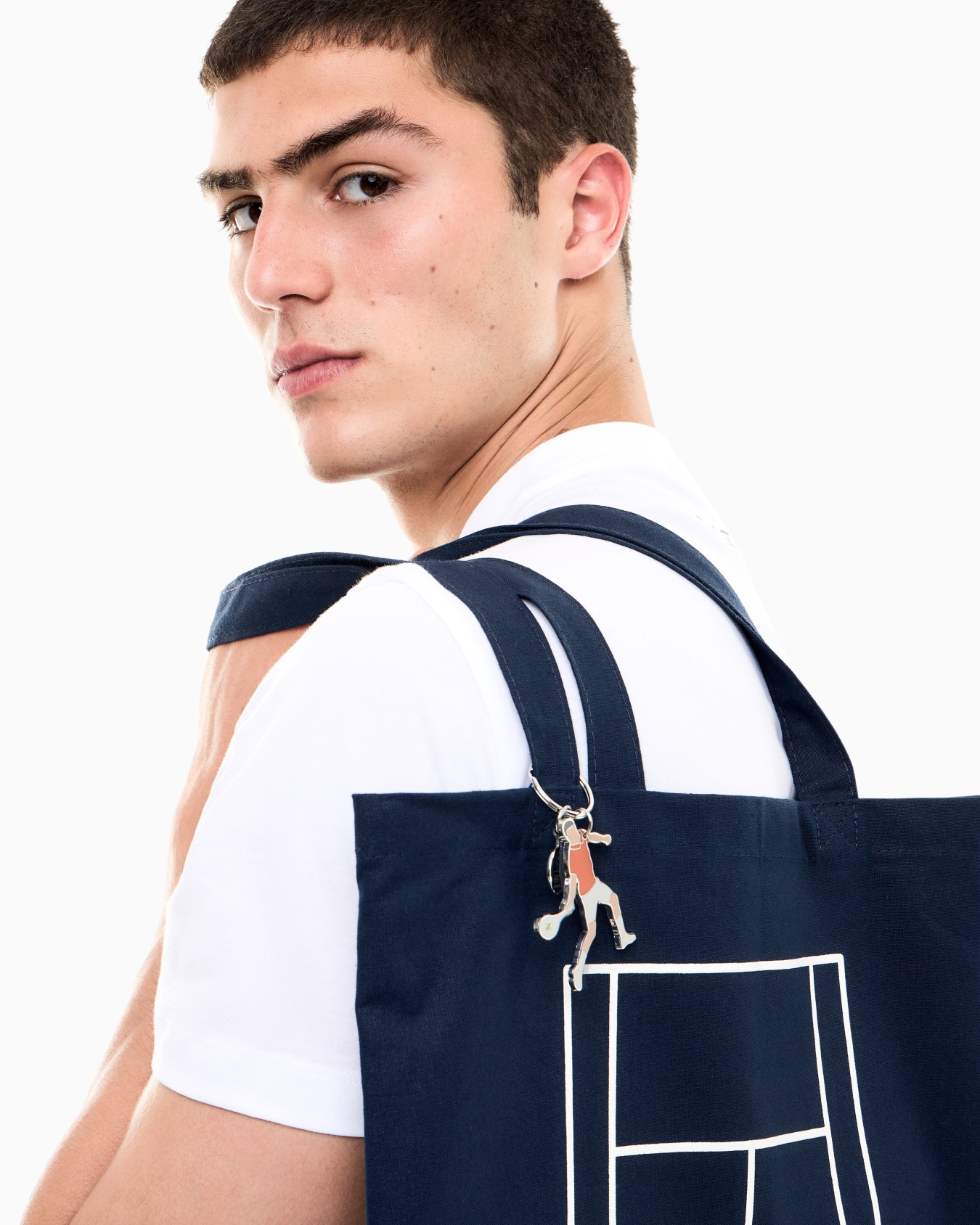 Internazionali BNL d'Italia tennis player-shaped keyring Slide 2