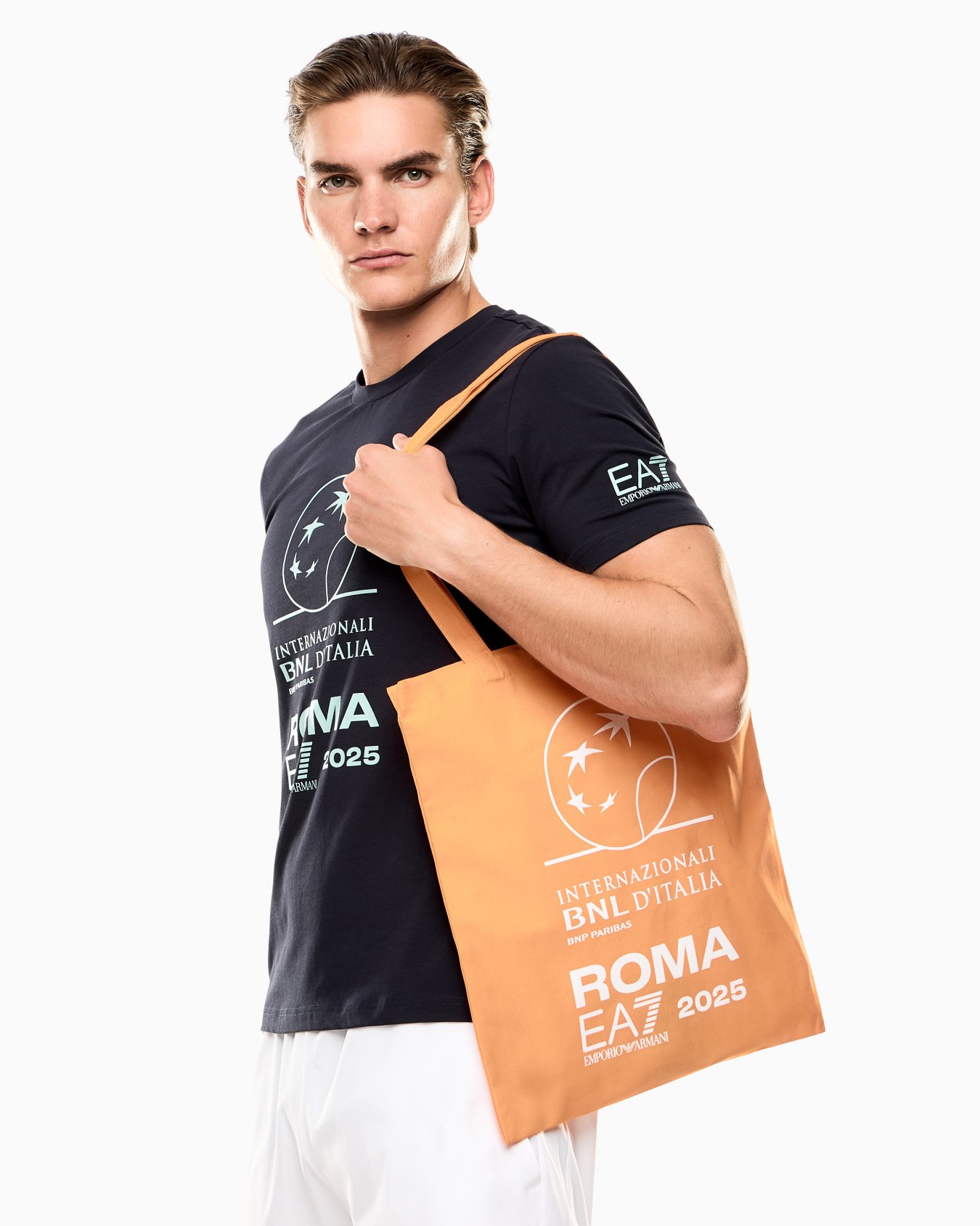 Internazionali BNL d'Italia tote bag in cotone Slide 3