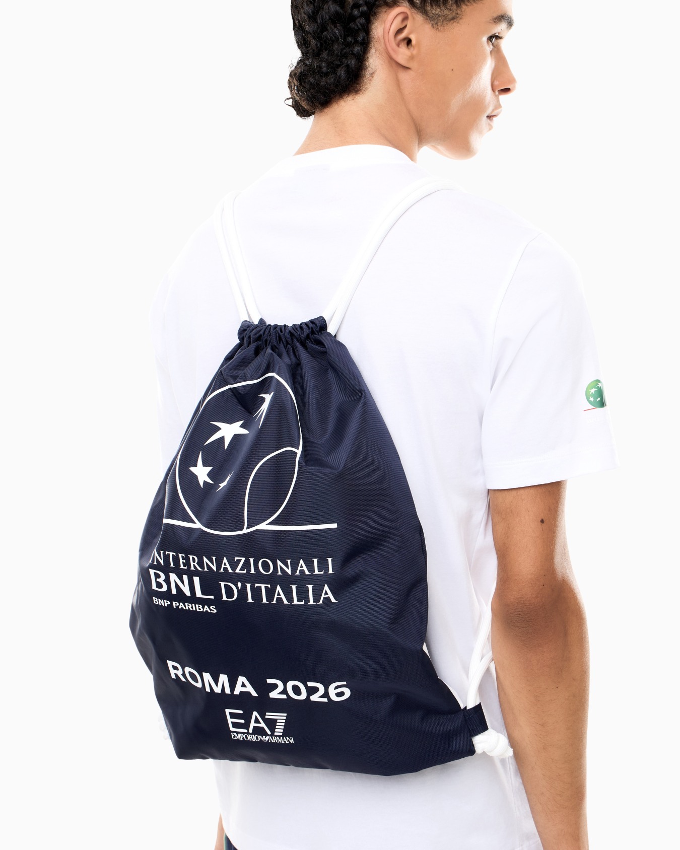 Internazionali BNL d'Italia sacca con logo Slide 5